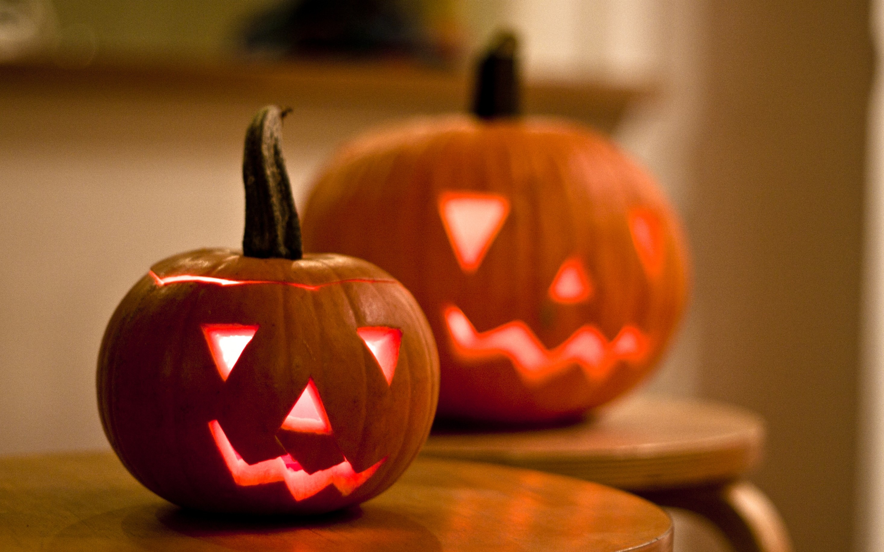 Halloween pumpkins, Vivid and colorful, Festive celebrations, High-definition visuals, 2940x1840 HD Desktop