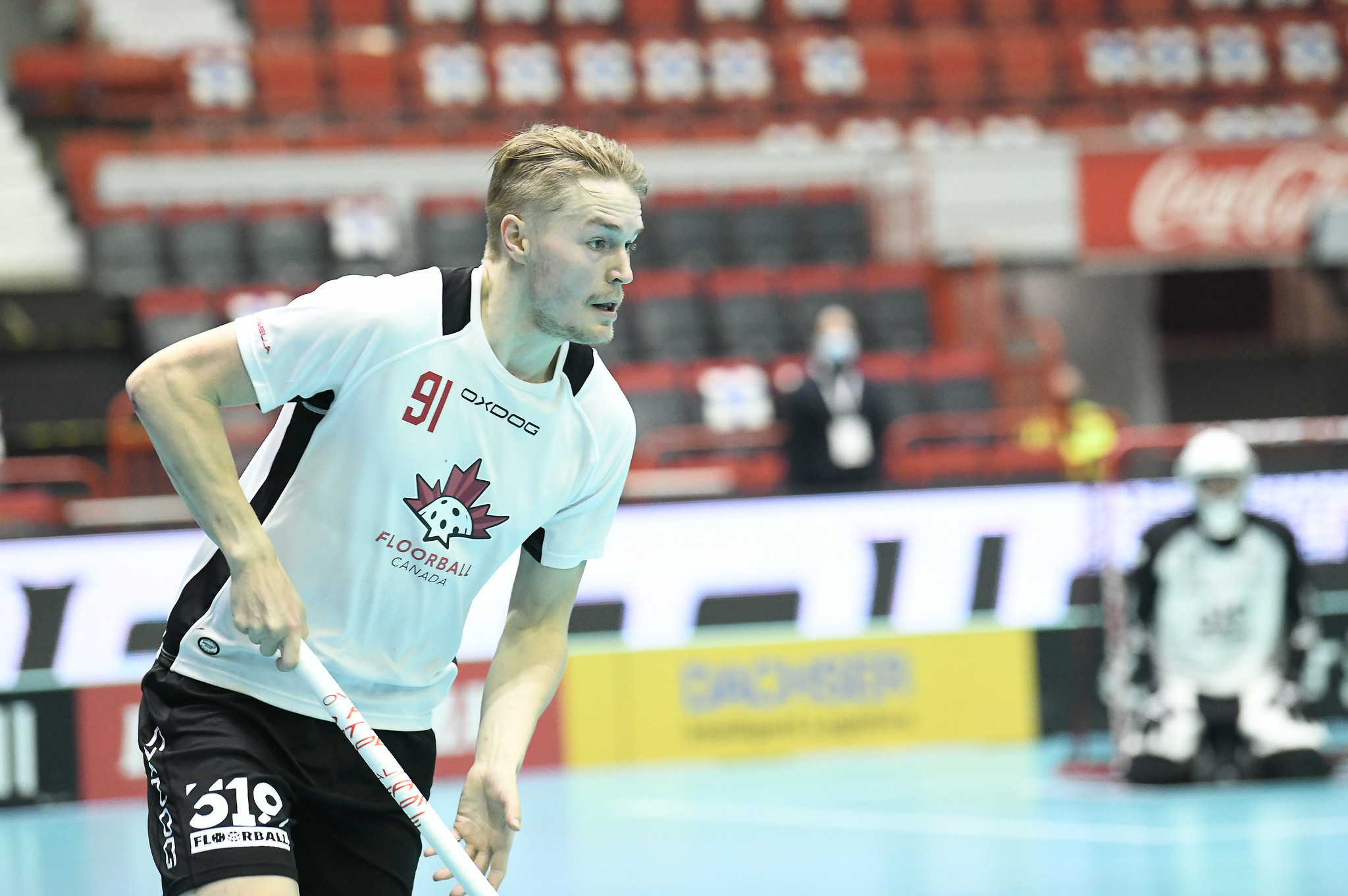 Floorball: Valtteri Viitakoski, A forward for the Nokian KRP Finnish club. 2050x1370 HD Wallpaper.