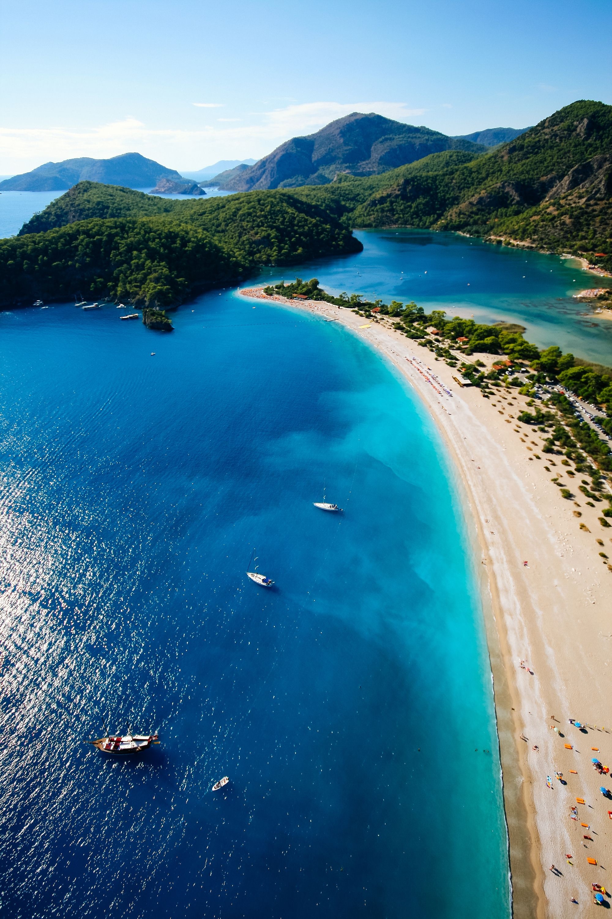 Oludeniz, Turkey, Summer flotilla, Cold water bay, 2000x3000 HD Phone