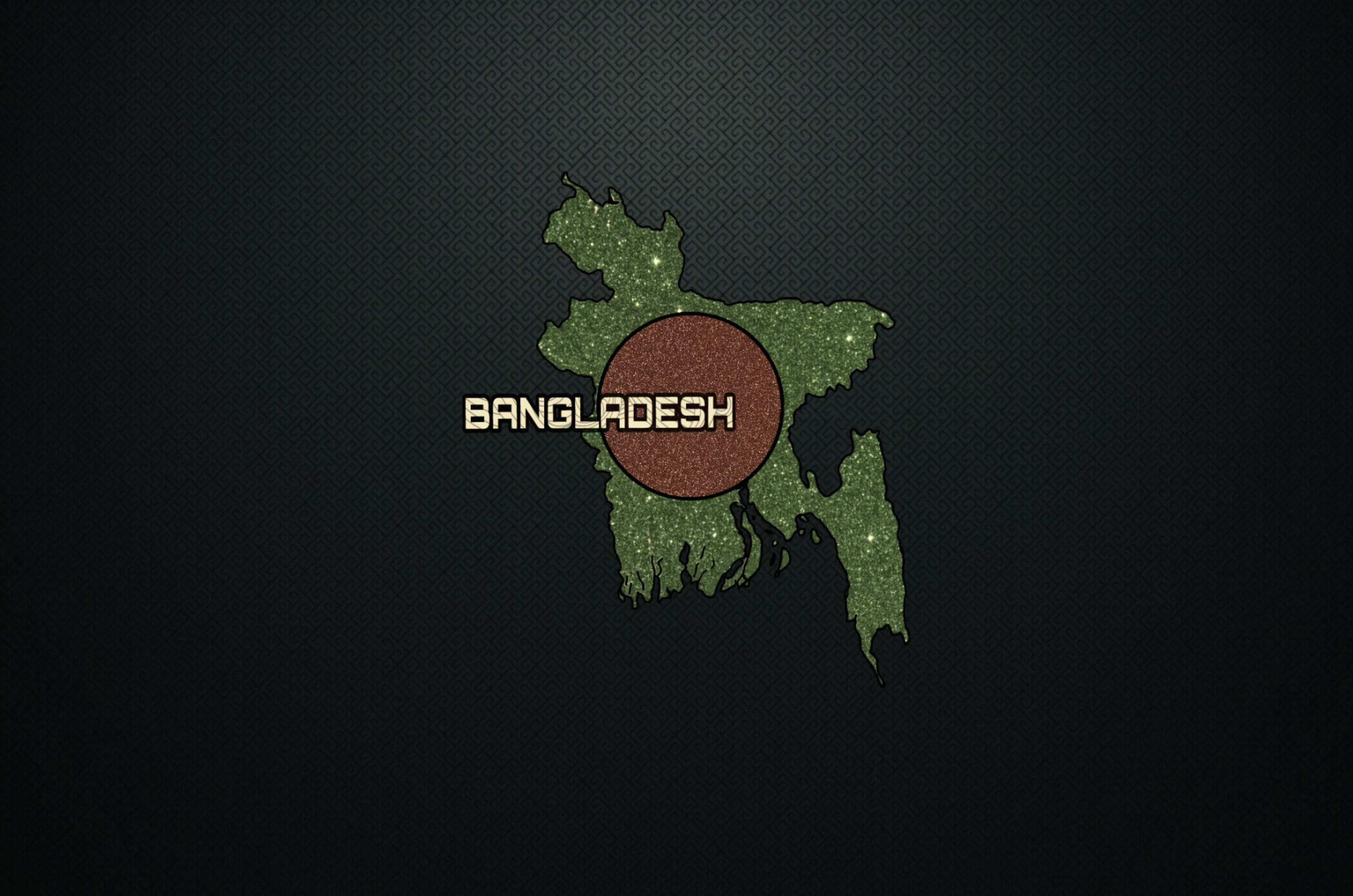 Bangladesh: The eighth-most-populous country in the world, Map. 2820x1870 HD Background.