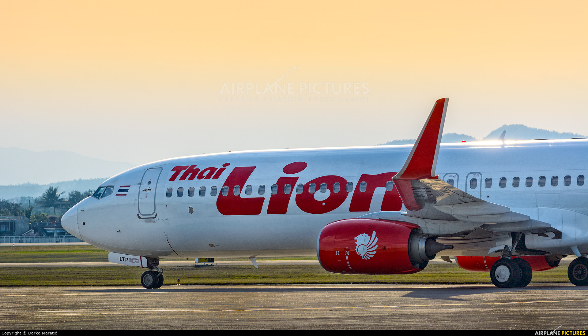Lion Air, HS-LTV, Thai Lion Air, Chiang Mai, 1920x1100 HD Desktop
