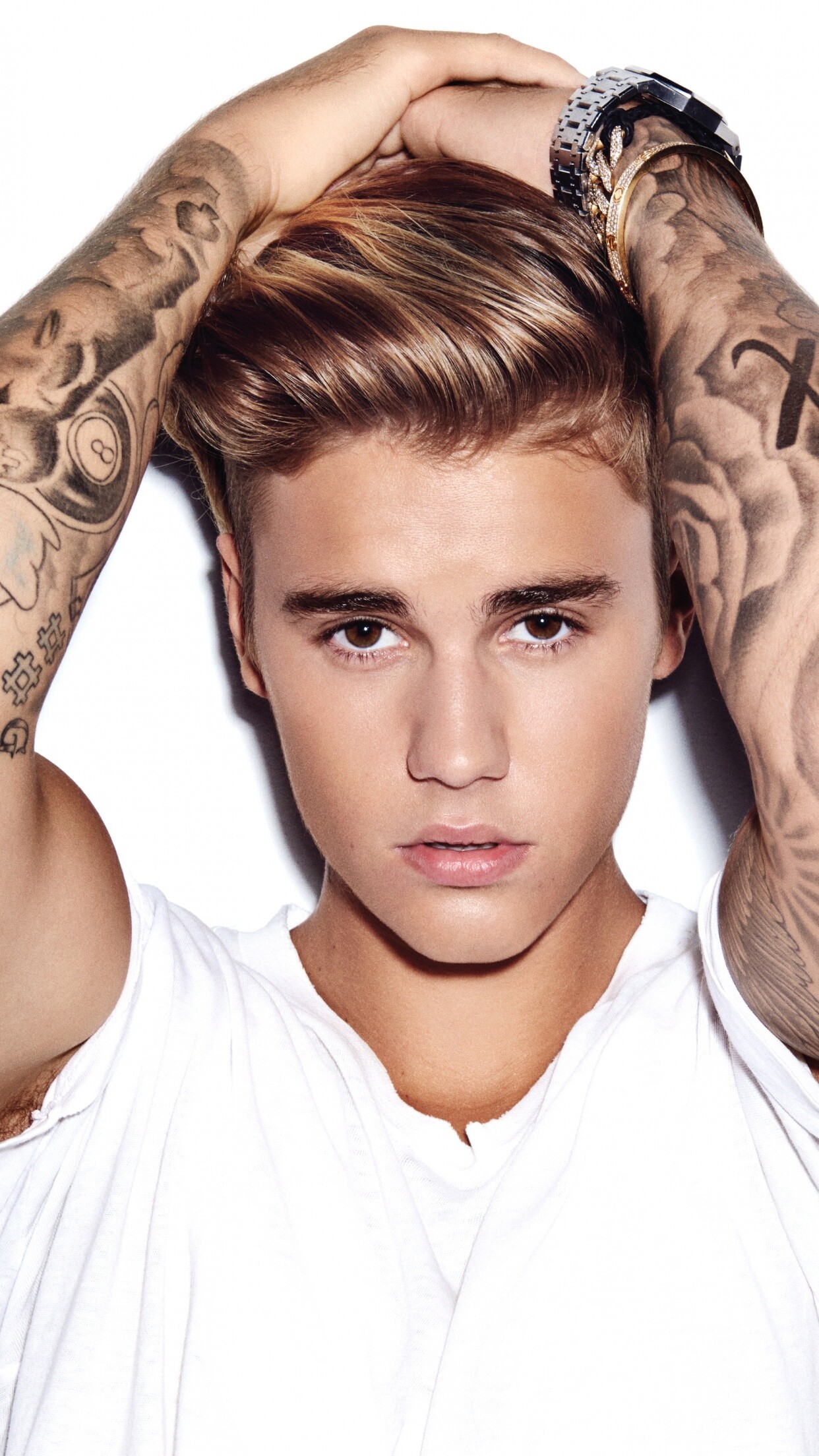 Justin Bieber: Pop singer, Married to model Hailey Baldwin. 1250x2210 HD Background.