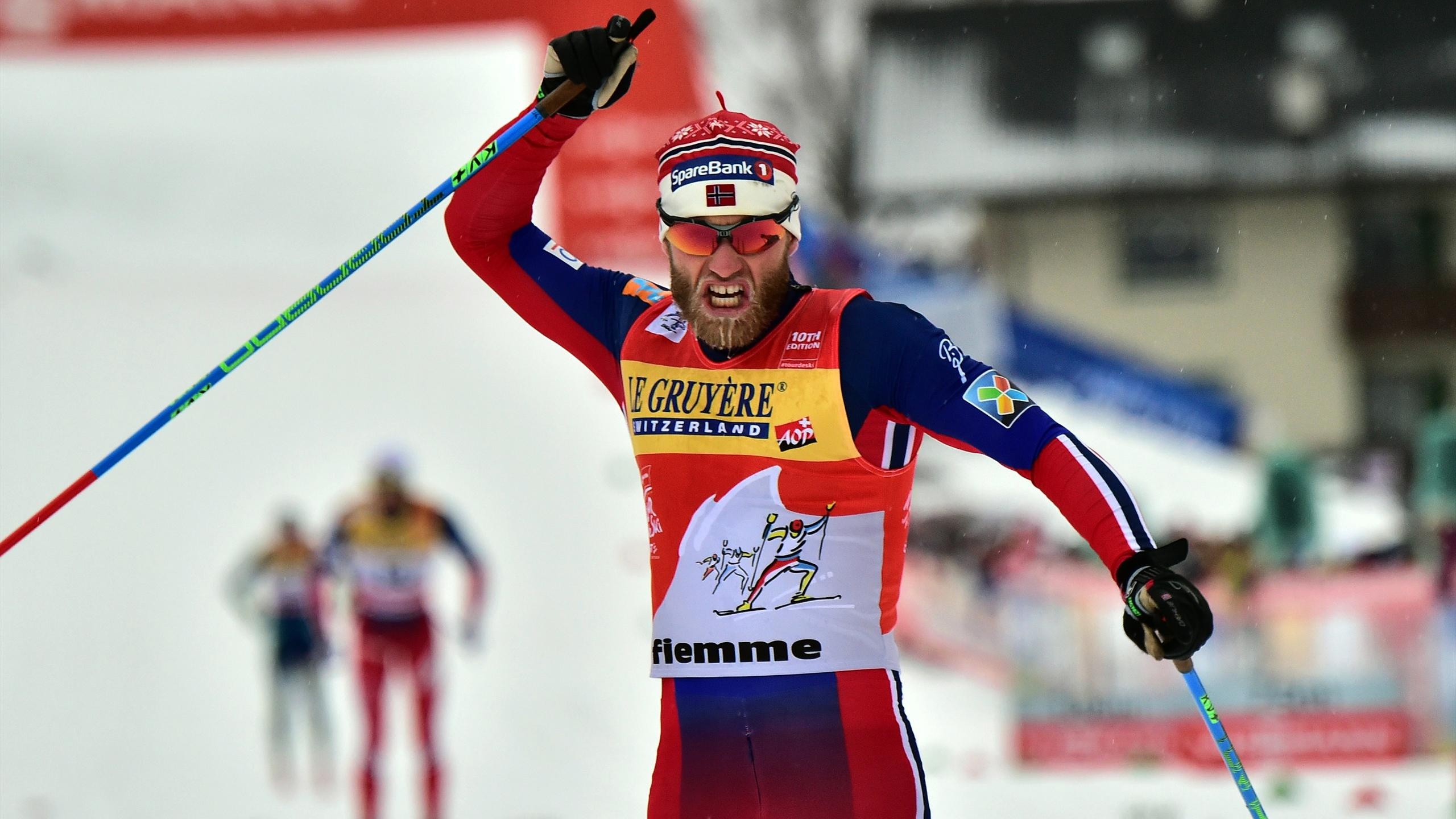 Martin Johnsrud Sundby, Norweger sundby gewinnt, Dritten mal die, Tour de ski, 2560x1440 HD Desktop