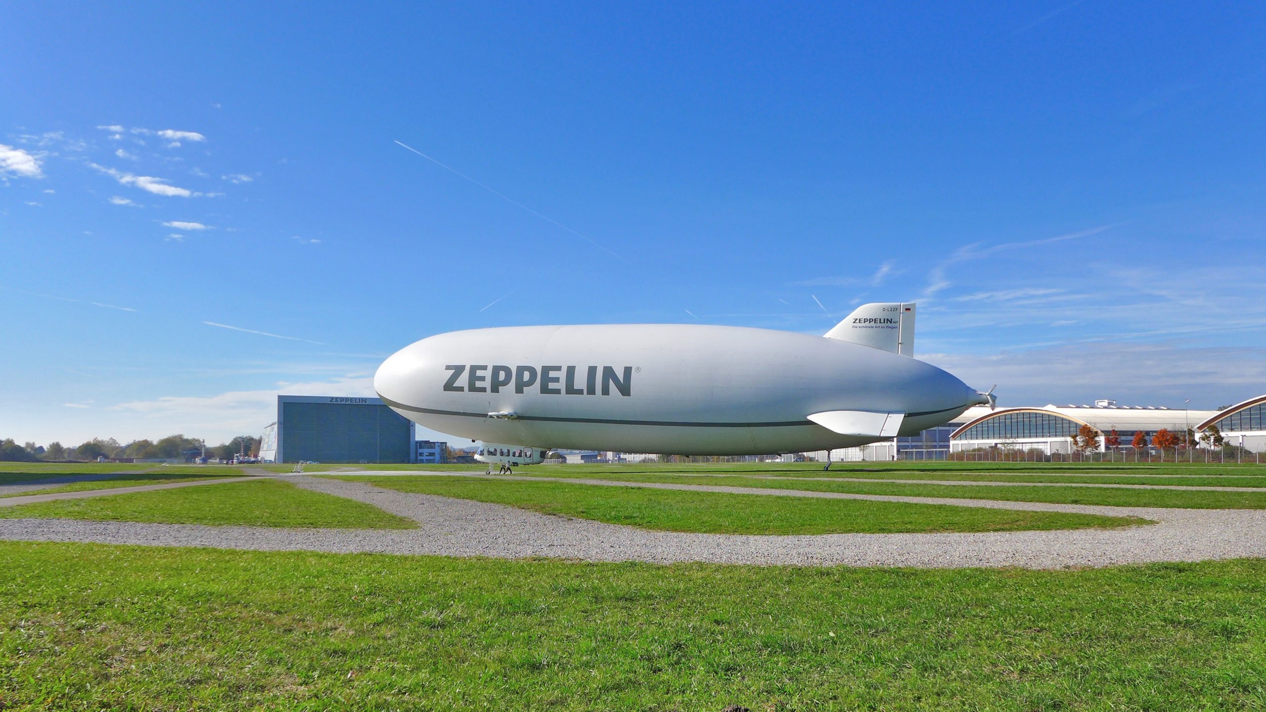 Zeppelin flights, Bodensee airport, Friedrichshafen FDH airport, Air travel experience, 2560x1440 HD Desktop