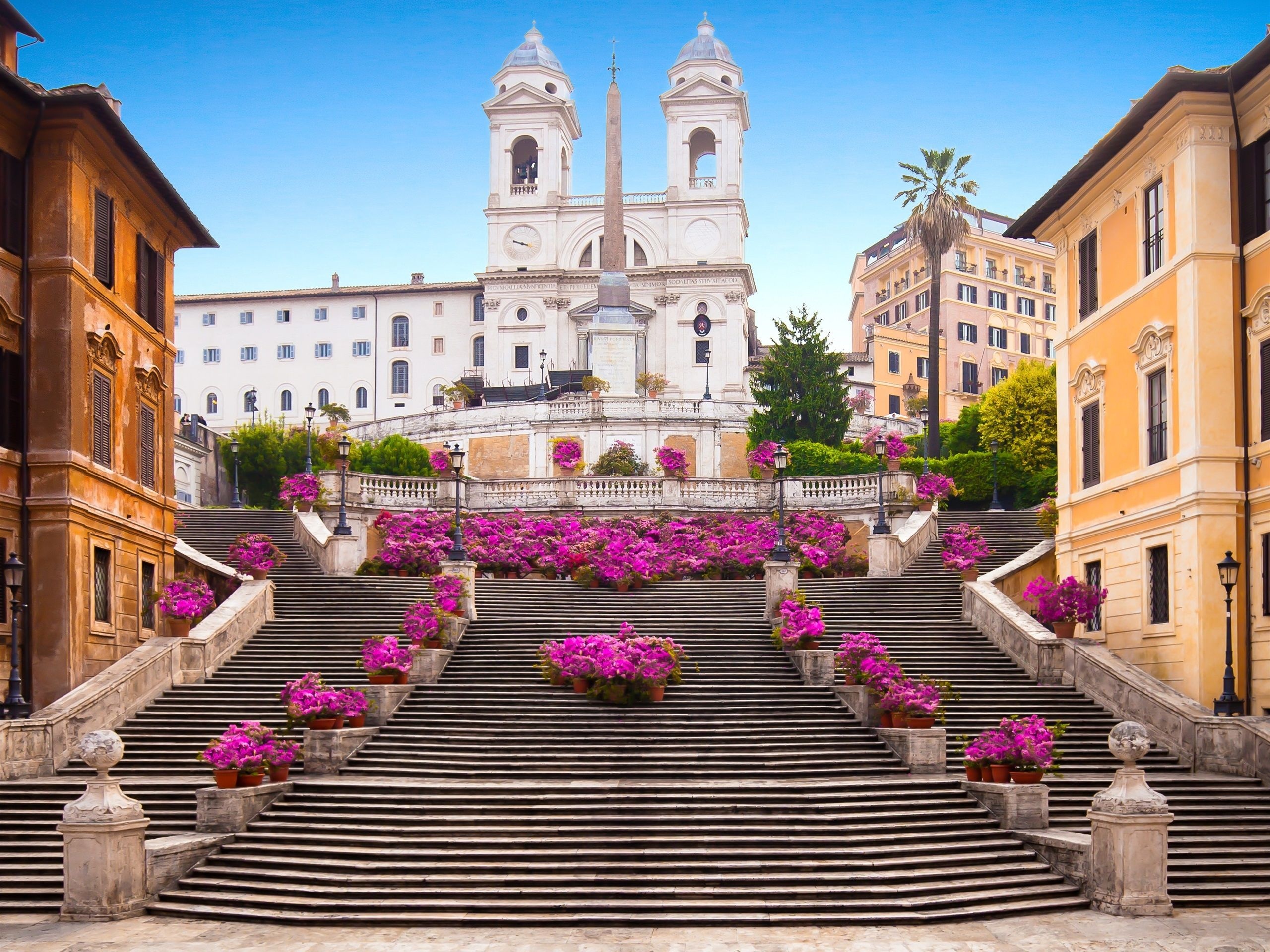 Spanish Steps, Beautiful wallpapers, Rome's landmarks, Stunning backgrounds, 2560x1920 HD Desktop