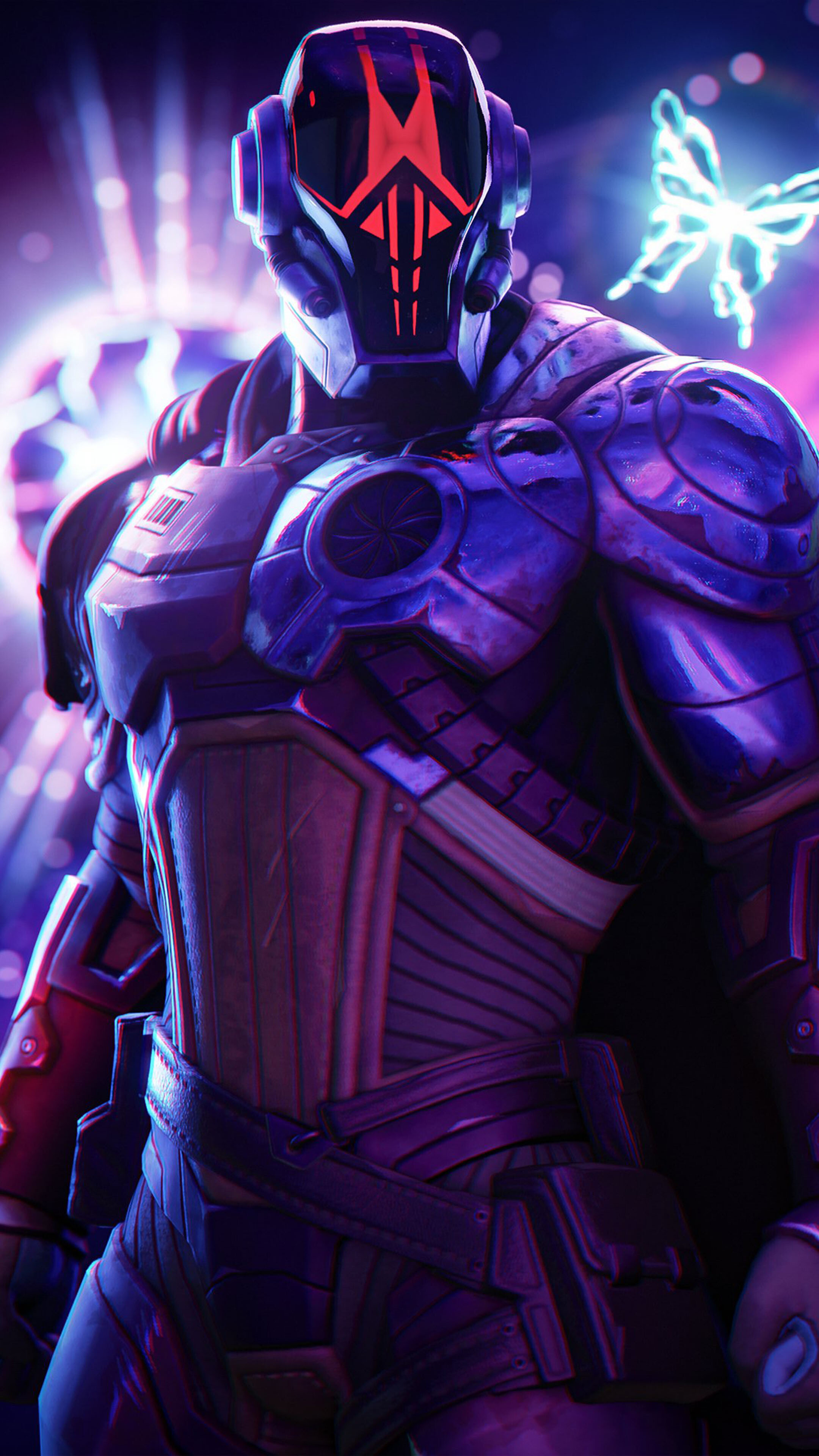 Fortnite: The Foundation, Chapter 3 Season 1's special skin. 2160x3840 4K Background.