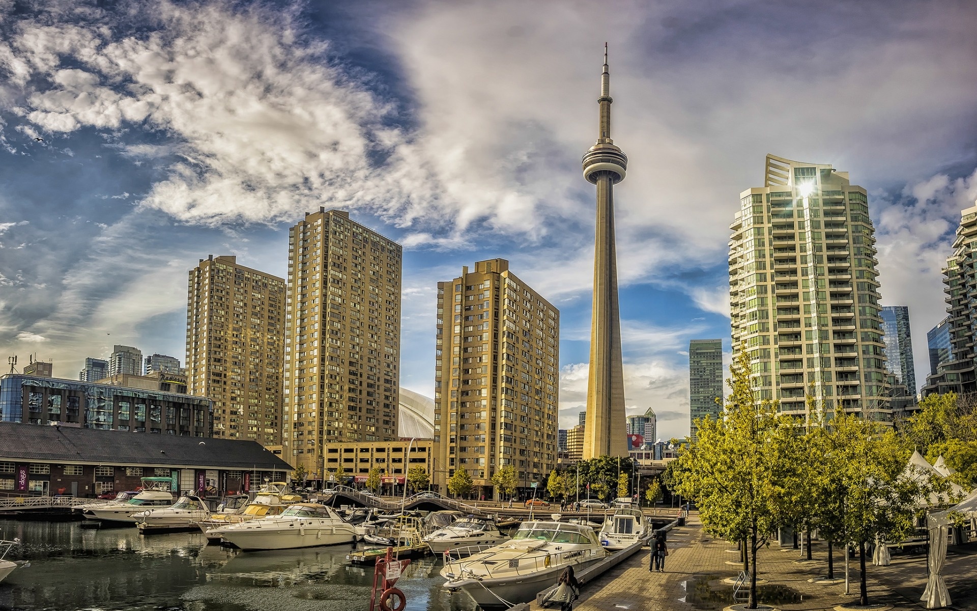 Atemberaubendes Stadtbild von Toronto, 1920x1200 HD Desktop