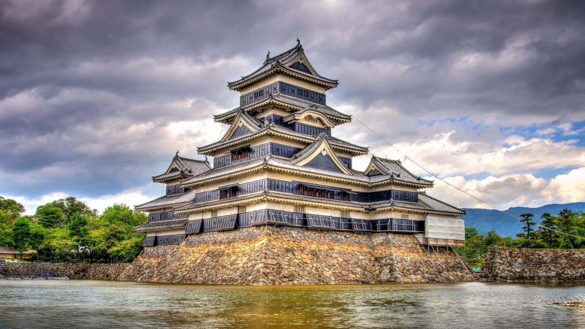 Matsumoto Castle, HD wallpapers, Background images, Stunning photography, 1920x1080 Full HD Desktop