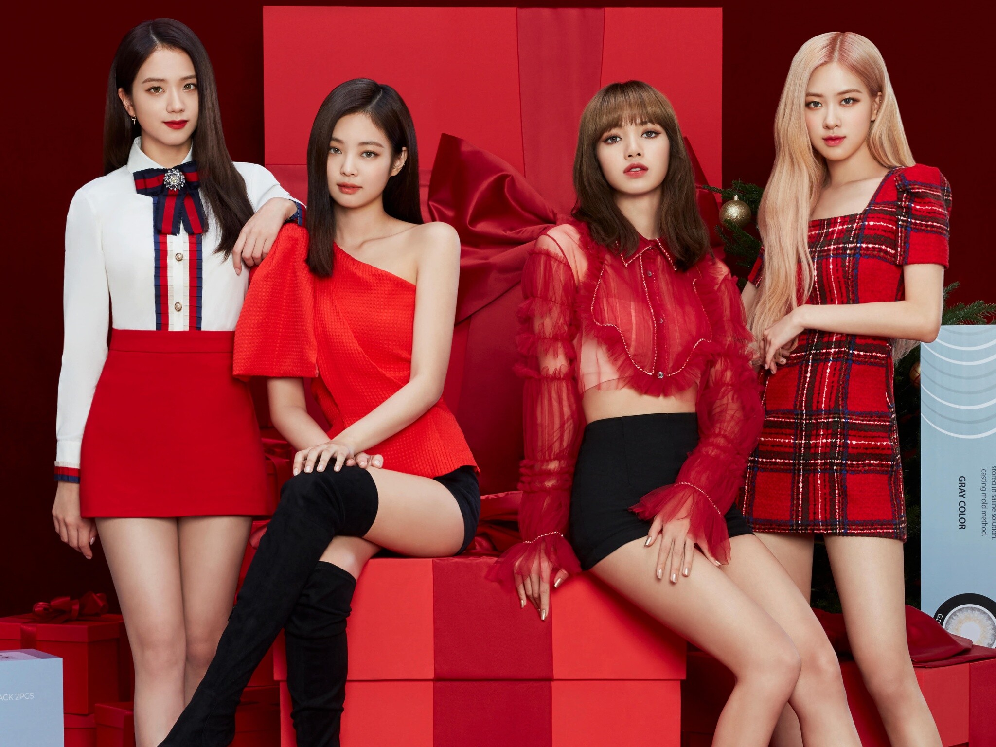 BLACKPINK: Jisoo, Jennie, Rose, Lisa, K-Pop singers, Music. 2050x1540 HD Wallpaper.