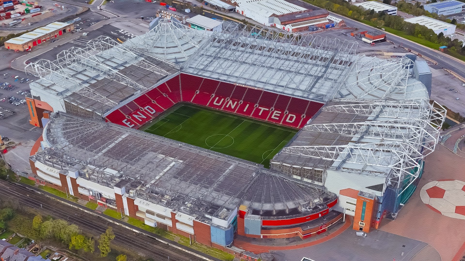 Football Stadium, Manchester United wallpapers, Ultra HD images, 1920x1080 Full HD Desktop