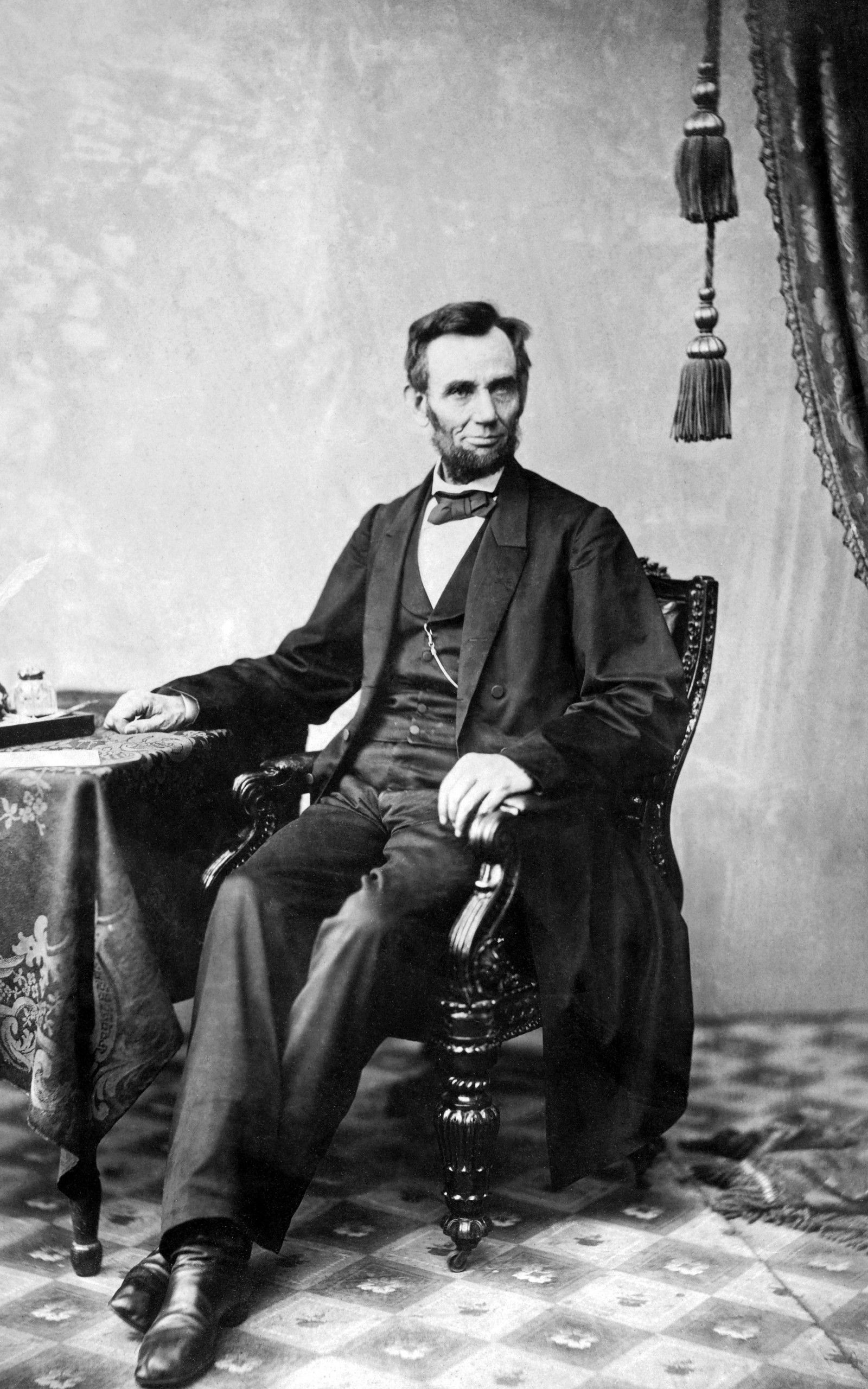 Abraham Lincoln, iPhone wallpapers, 1600x2560 HD Handy