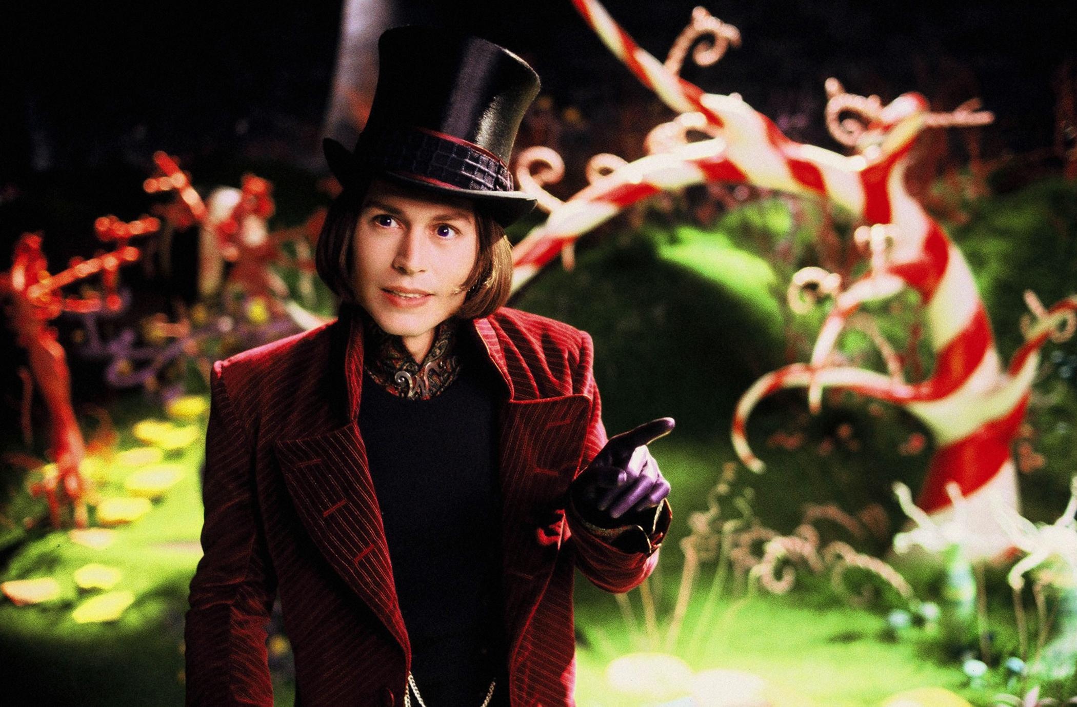 Willy Wonka, Top free wallpapers, Fantasy adventure, Chocolate factory, 2100x1380 HD Desktop