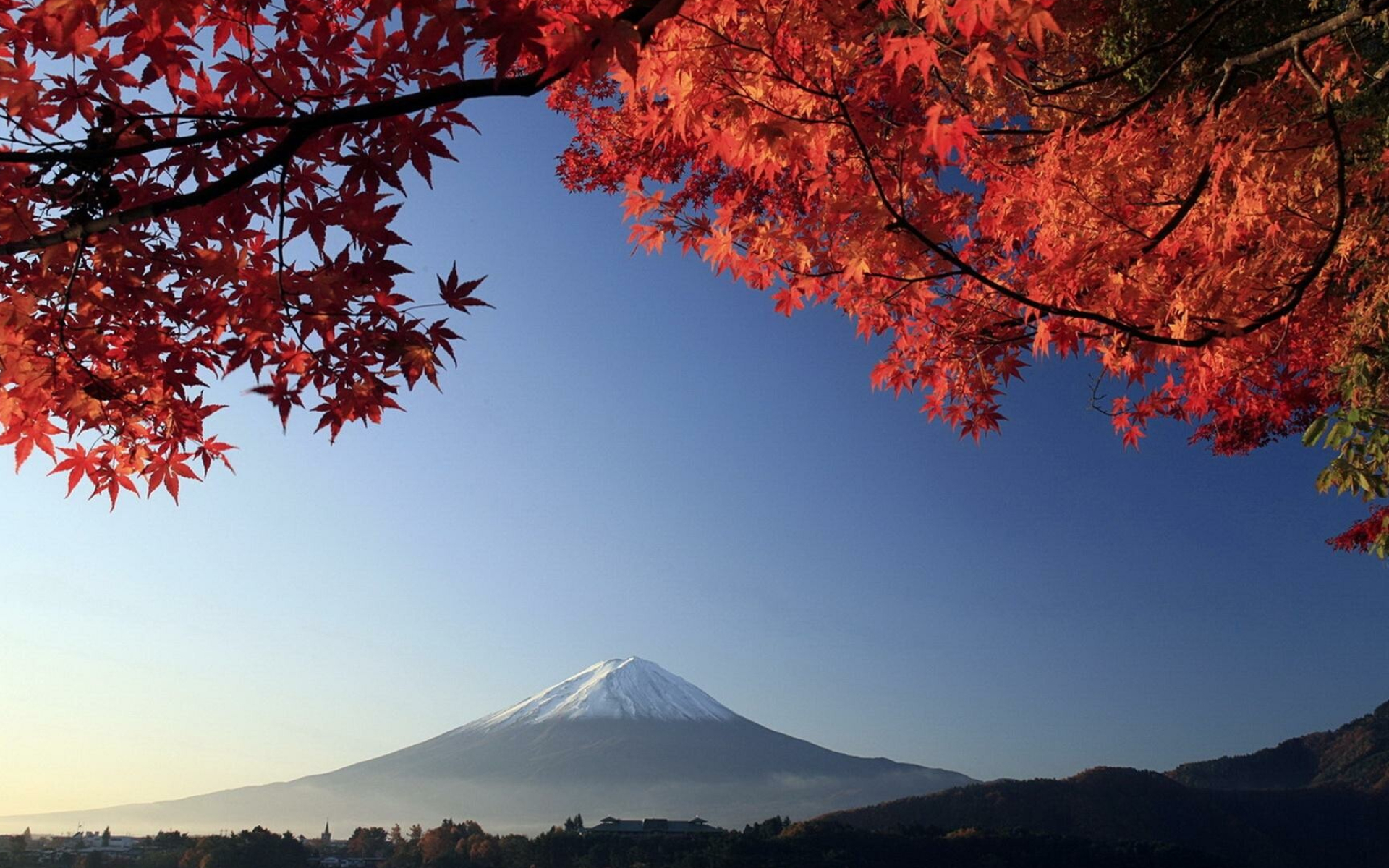 Japan: Mount Fuji, The country's ancient warriors were known as Samurai. 1920x1200 HD Background.