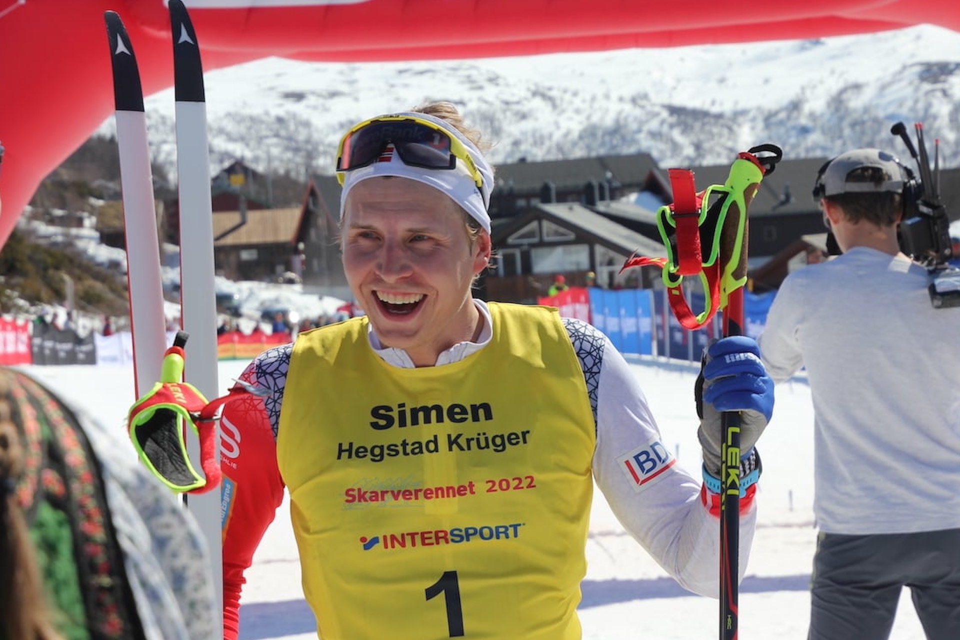 Simen Hegstad Kruger, Skarverennet victory, Cross-country skiing, 1920x1280 HD Desktop