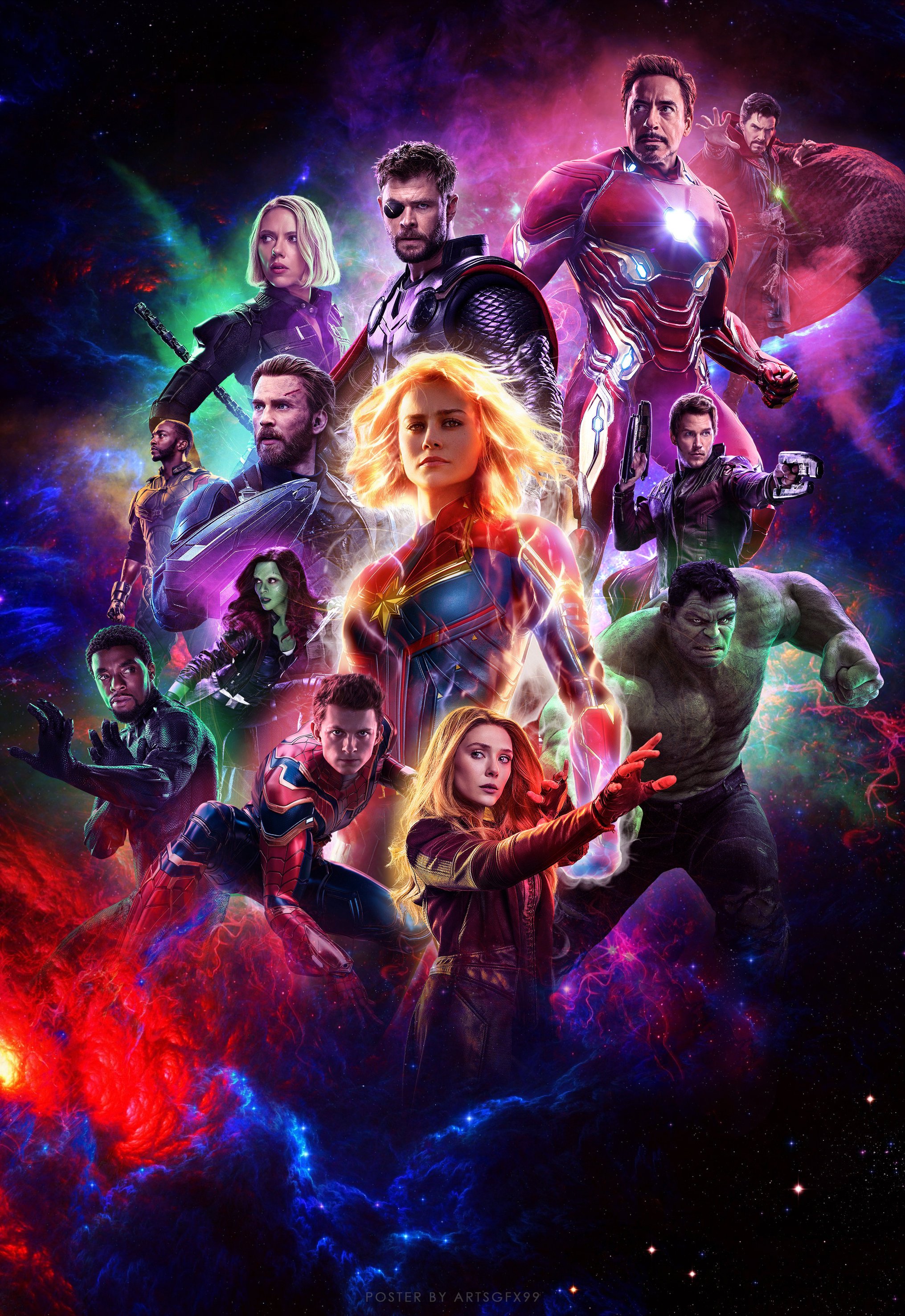 Avenger 4 poster, Post38, Marvel movies, Avengers, 2040x2960 HD Handy