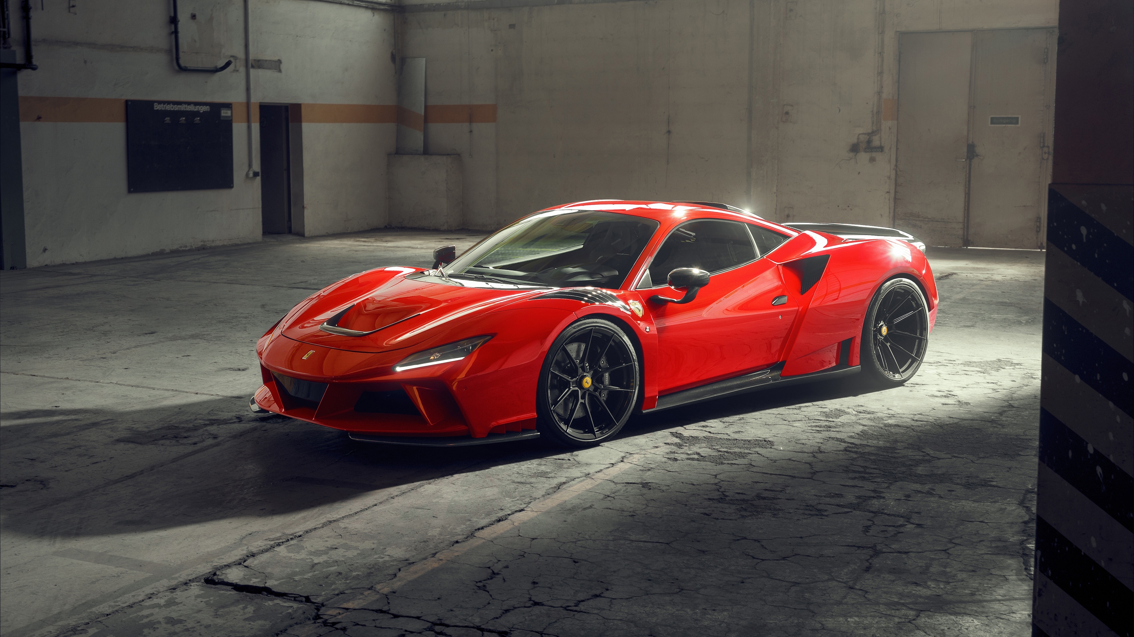 Ferrari F8, Tribute wallpaper, High-resolution image, Luxury sports car, 3840x2160 4K Desktop