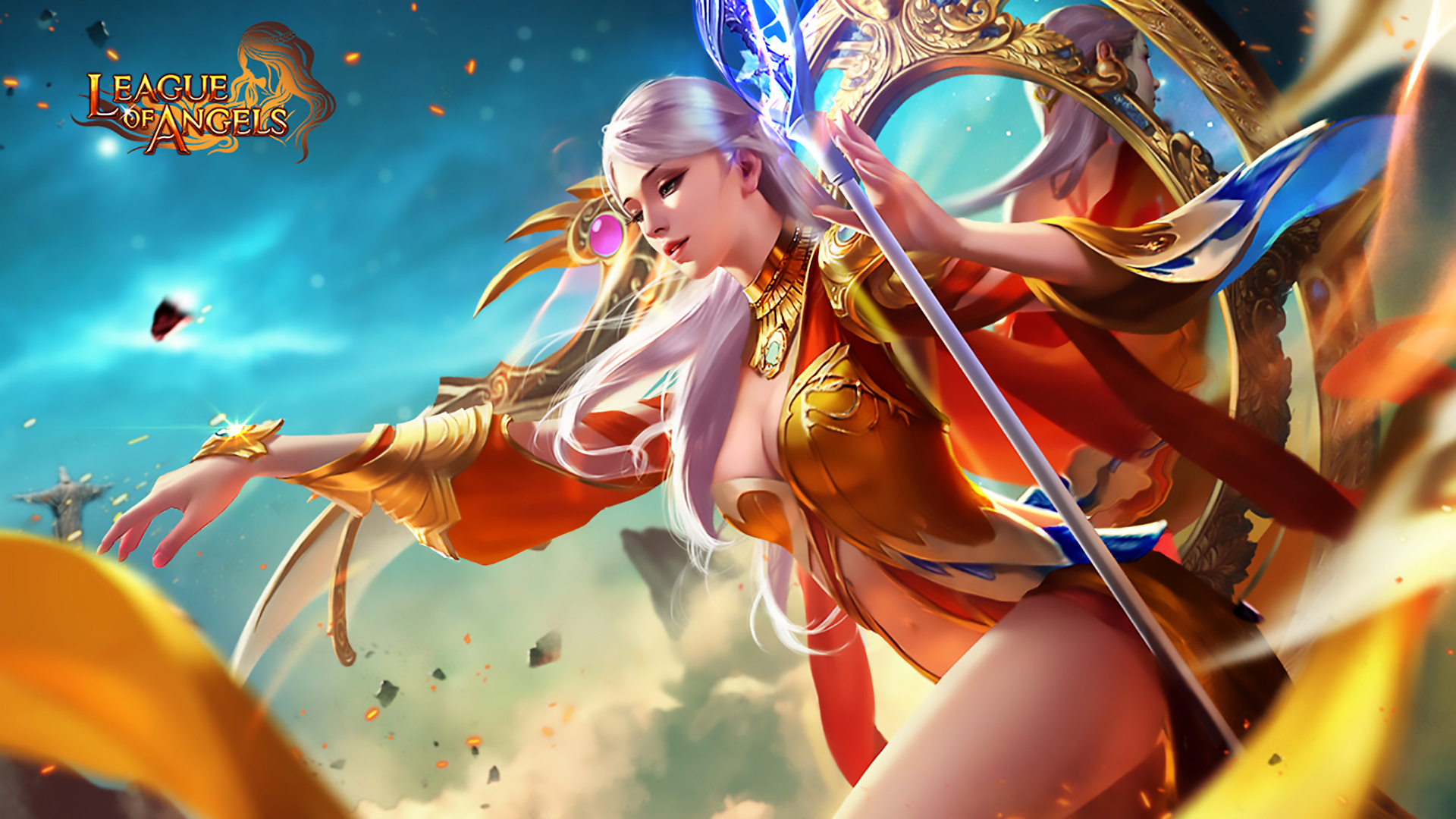 League of Angels, posted by sarah anderson, fanmade wallpapers, angelic artwork, 1920x1080 Full HD Desktop