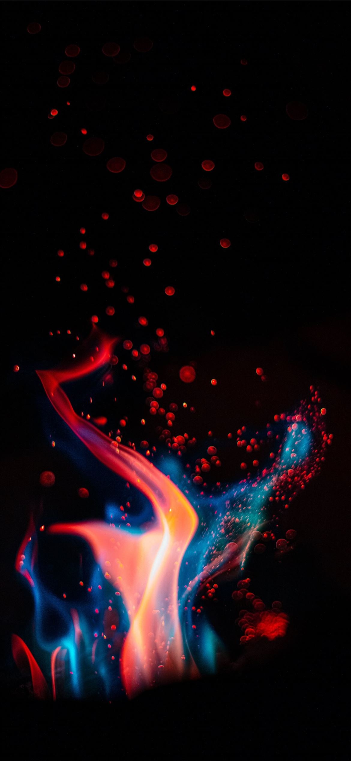 Best quality fire wallpapers, Striking visuals, Vibrant flames, Intense heat, Captivating glow, 1170x2540 HD Phone