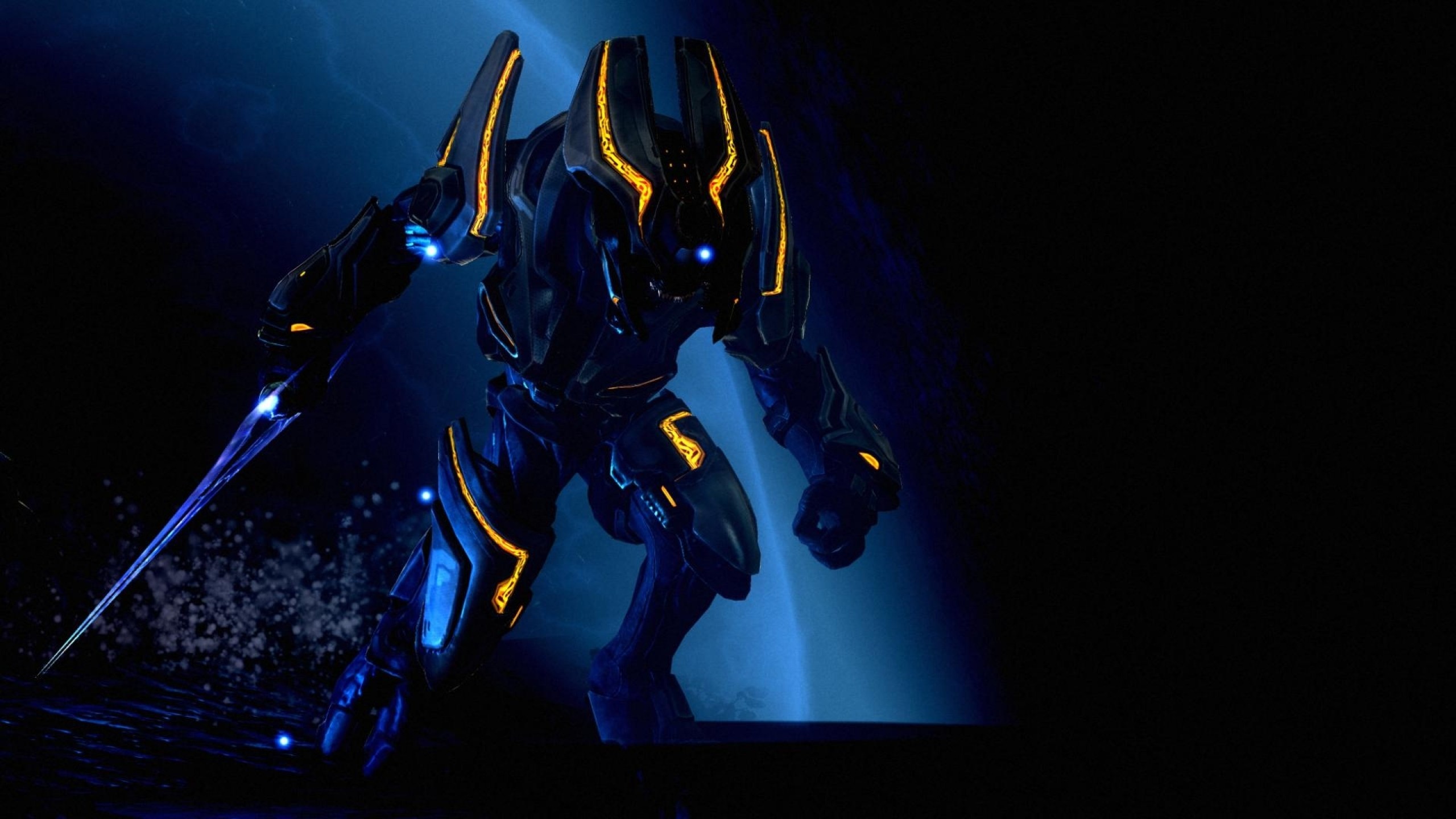 Halo covenant wallpaper, Stunning artwork, Alien enemies, Intense combat, 2560x1440 HD Desktop