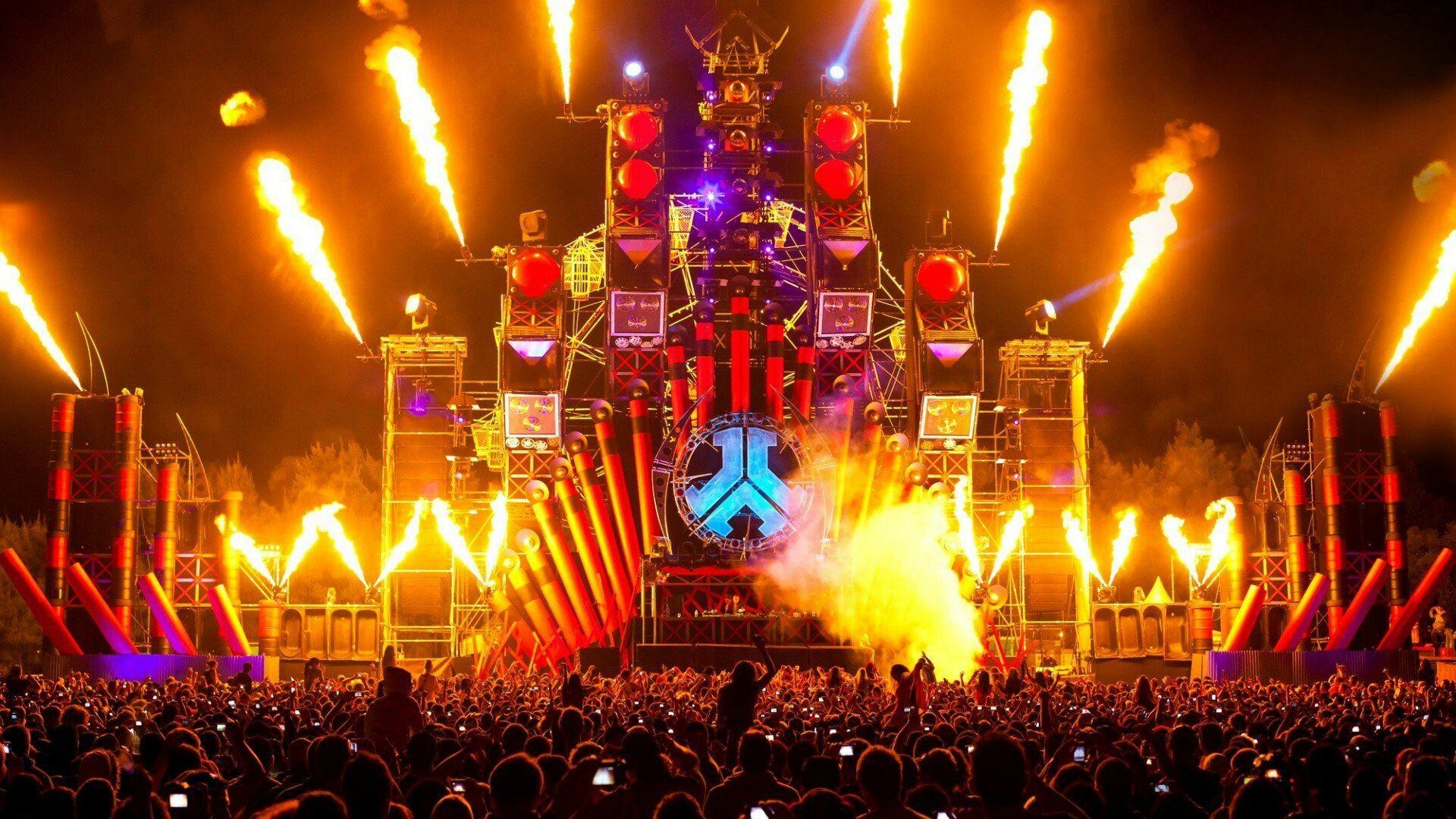 Festival: Defqon.1, One of the best outdoor festivals for Hardstyle music. 1920x1080 Full HD Wallpaper.