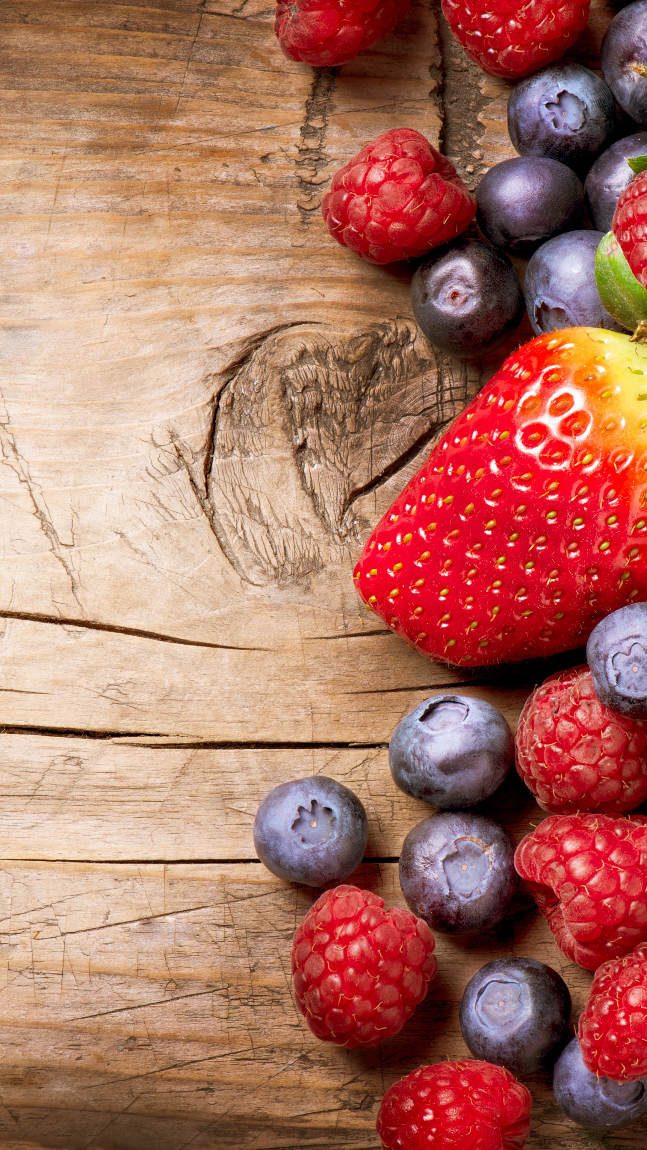 Berry wallpaper, Fruity delights, Delicious background, Mouth-watering display, 2160x3840 4K Handy