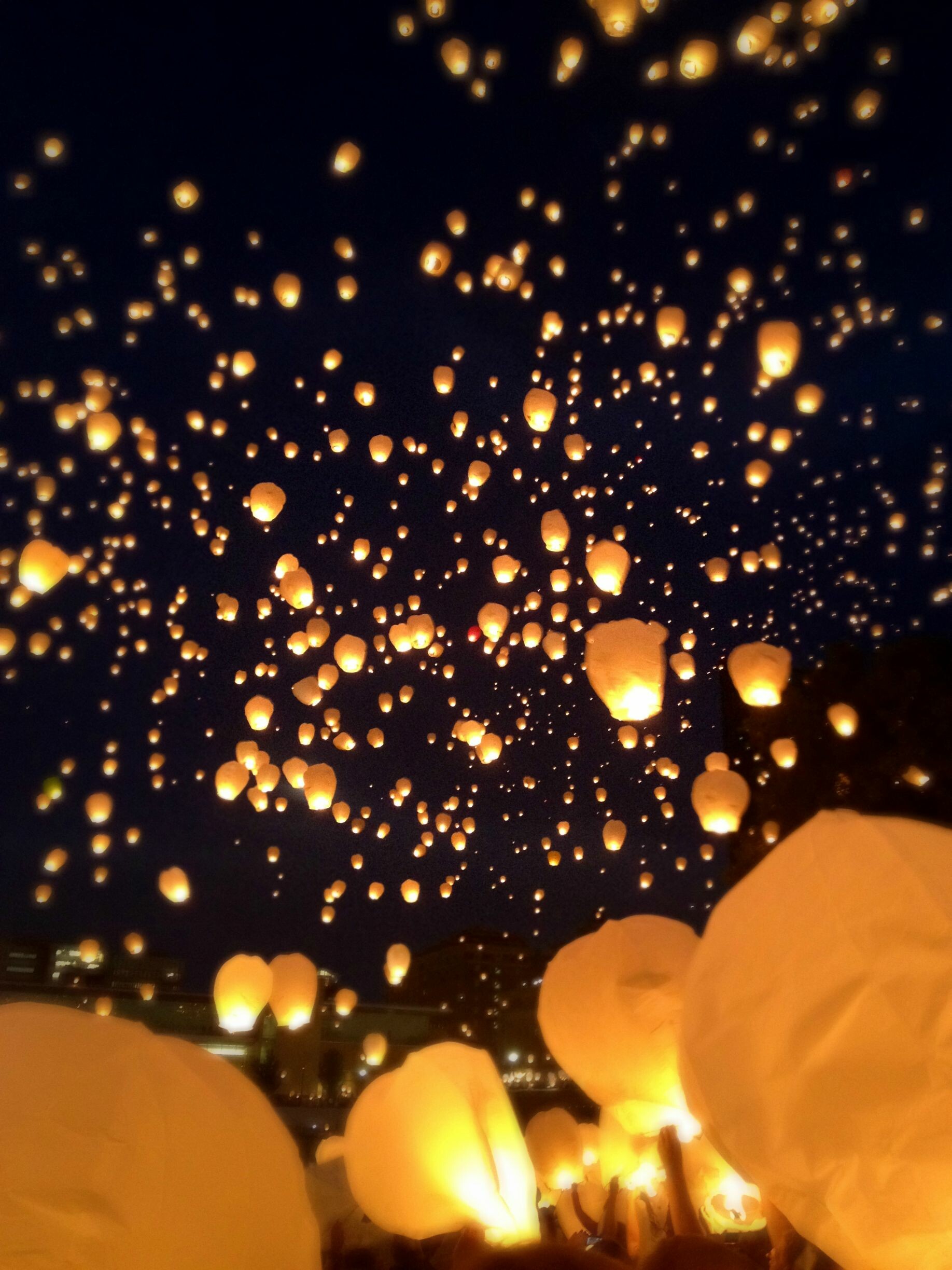 Lantern Festival: Holiday celebrated in China and other Asian countries that honors deceased ancestors. 1840x2450 HD Wallpaper.