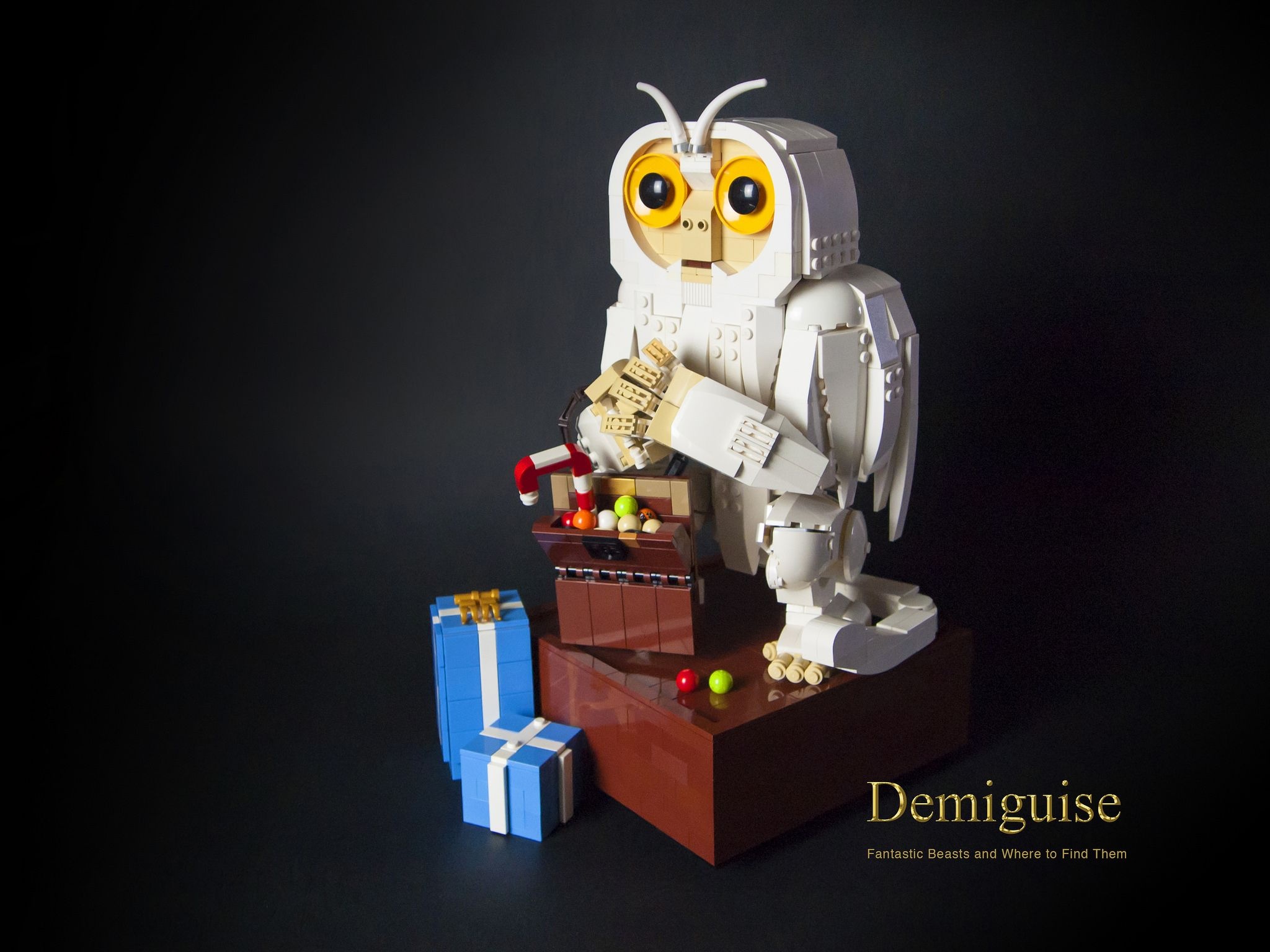 Demiguise, Fantastic Beasts, LEGO animal, LEGO creations, 2050x1540 HD Desktop