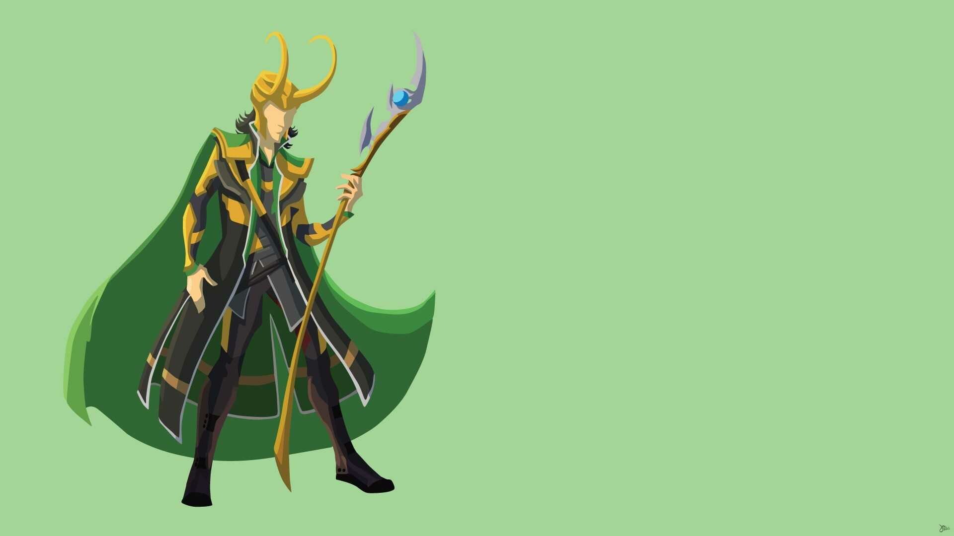 Loki (TV Series): Raised by Odin and Frigga as an Asgardian prince, along with Thor. 1920x1080 Full HD Wallpaper.