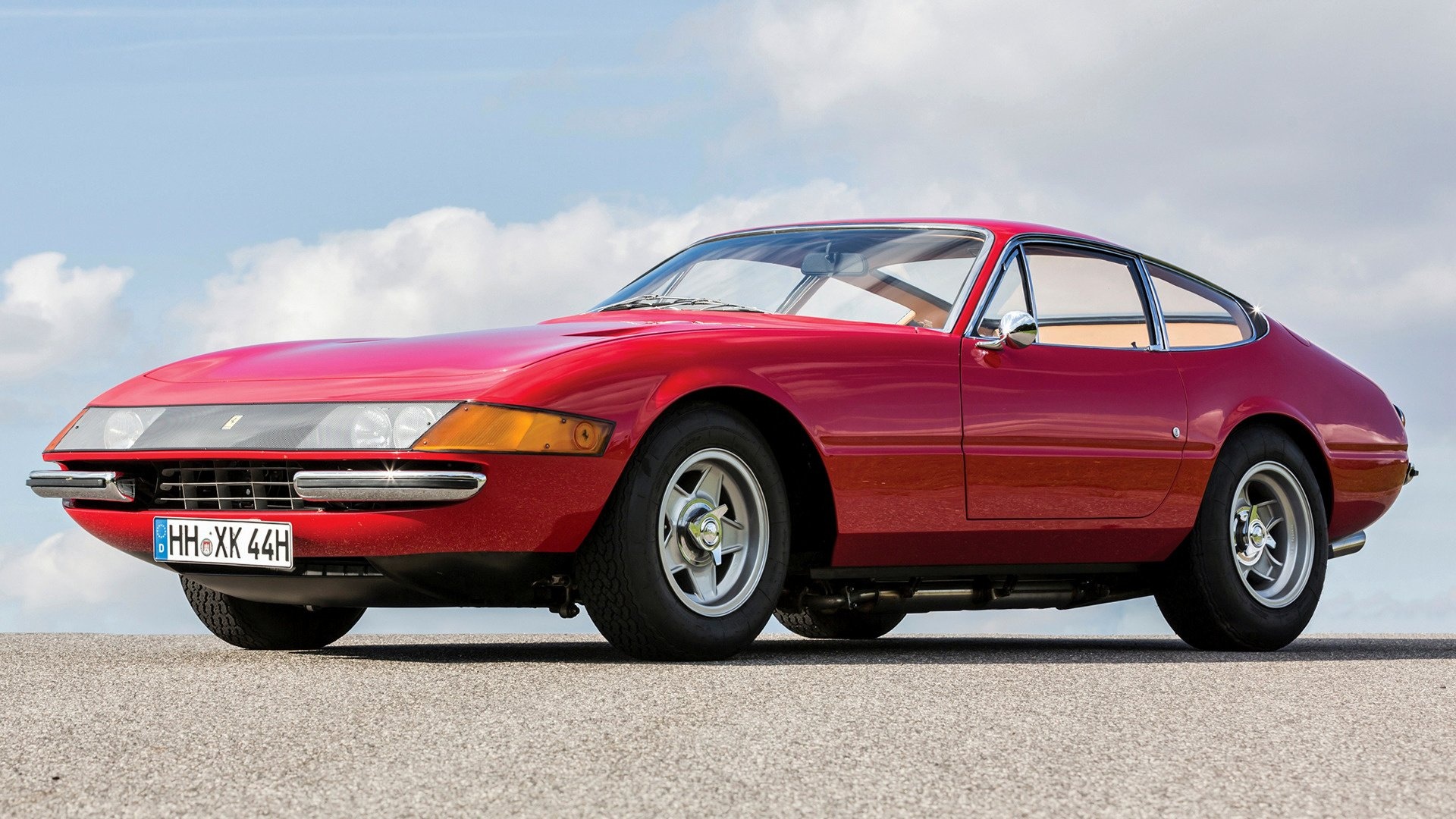 Ferrari Daytona, Classic 1968 model, Timeless beauty, Passion for speed, 1920x1080 Full HD Desktop
