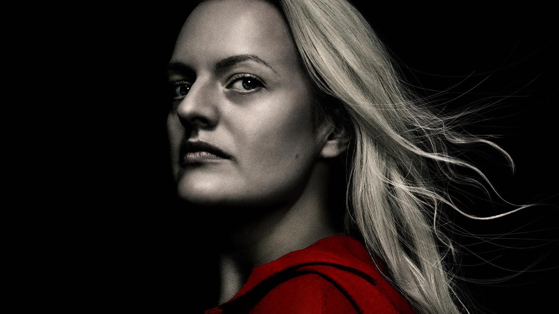 The Handmaid's Tale: Elisabeth Singleton Moss, Known for her work in several television dramas, Two Primetime Emmy Awards. 1920x1080 Full HD Background.