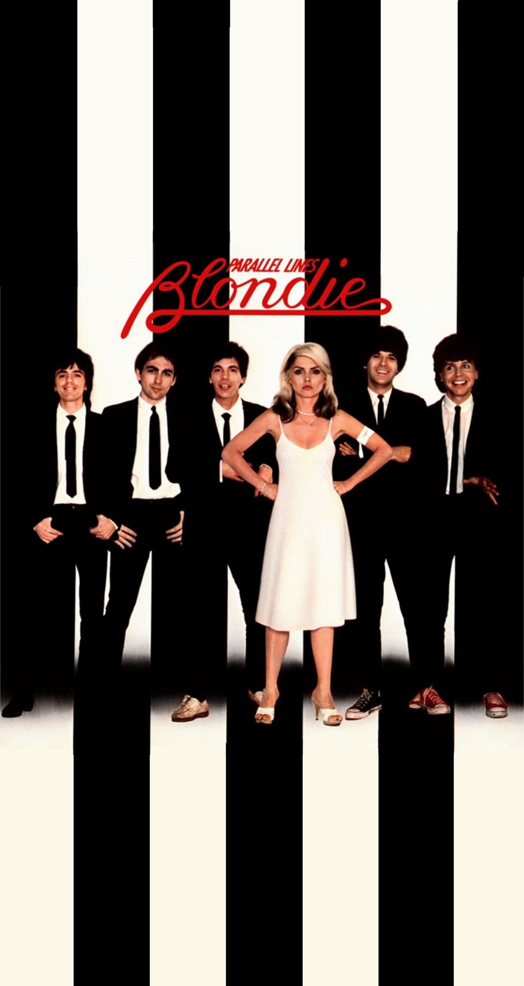 Blondie band, Parallel Lines album, Vintage music posters, Band photoshoot, 1080x2040 HD Handy