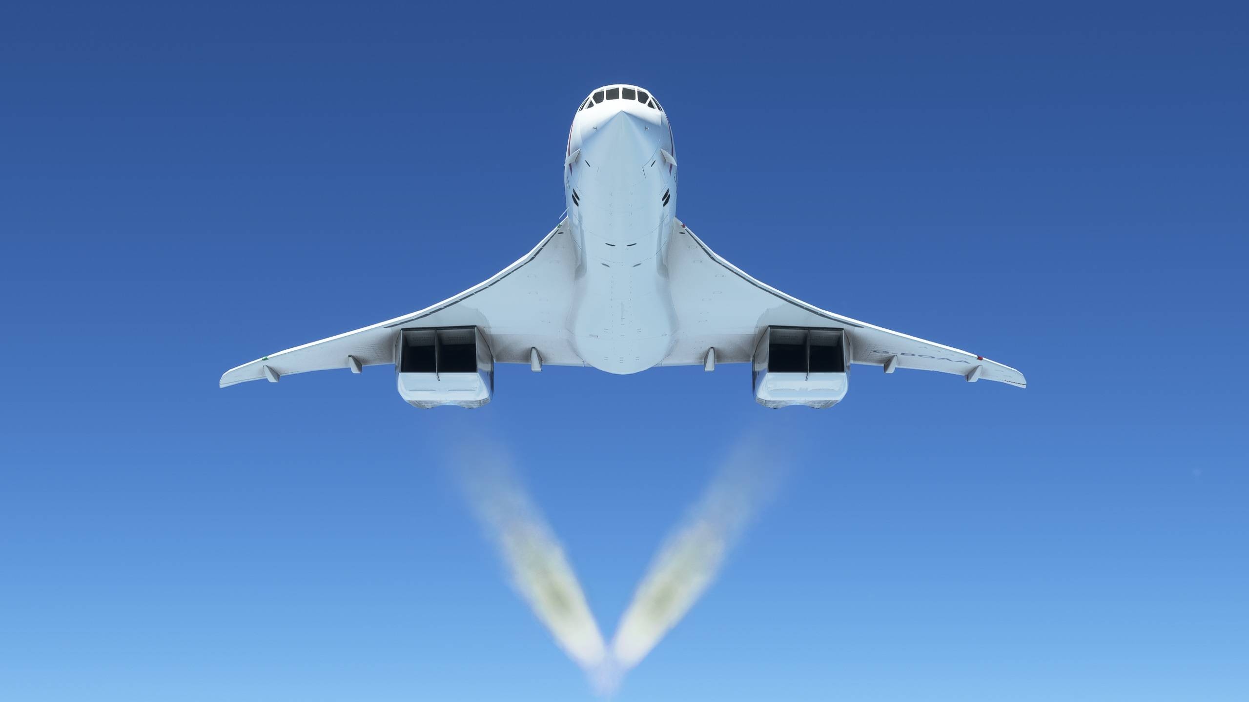 Mach 2 with MSFS, Concorde flies again, 2560x1440 HD Desktop