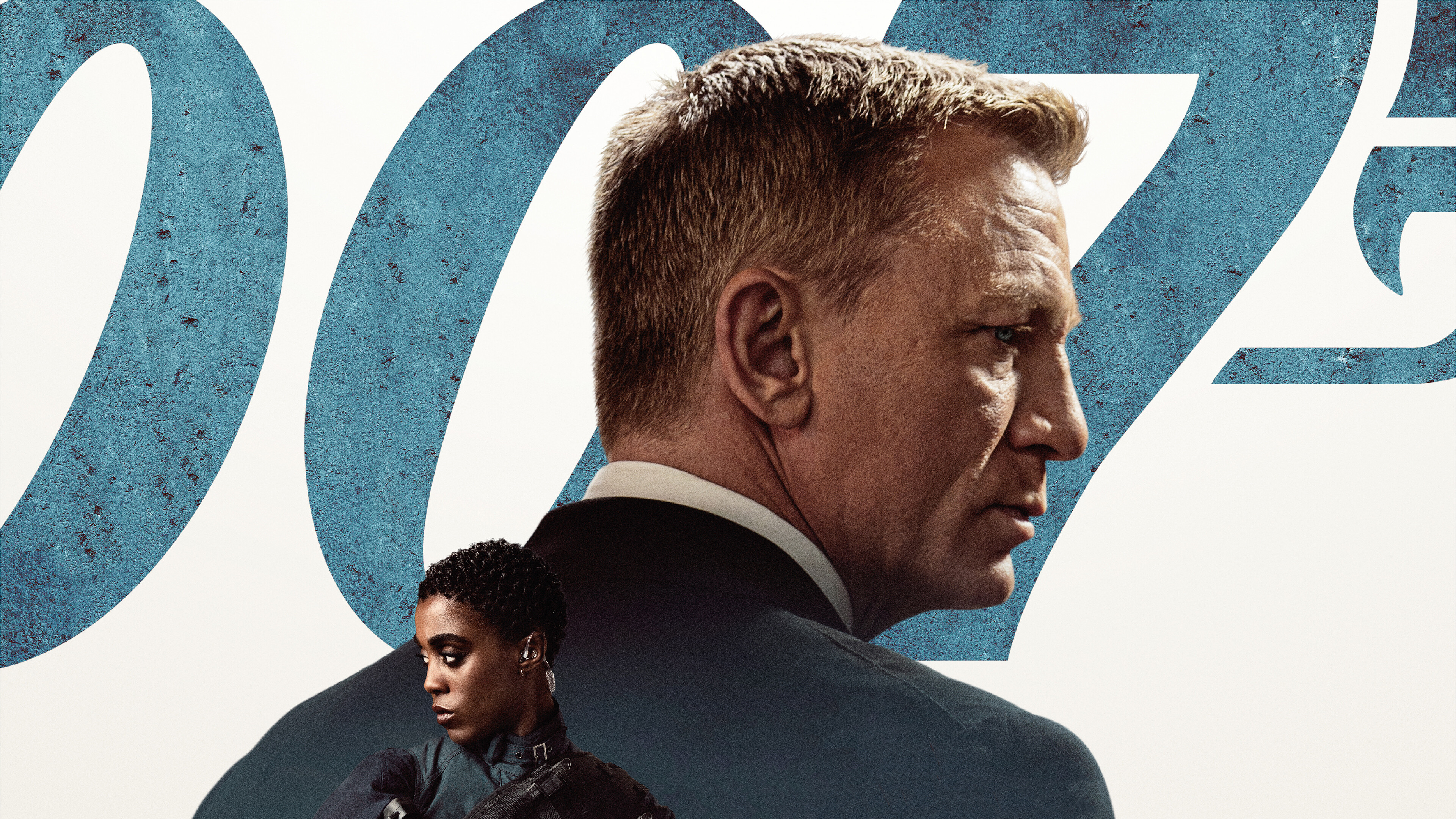 James Bond: Daniel Craig, No Time To Die, A 2021 spy film. 3840x2160 4K Background.