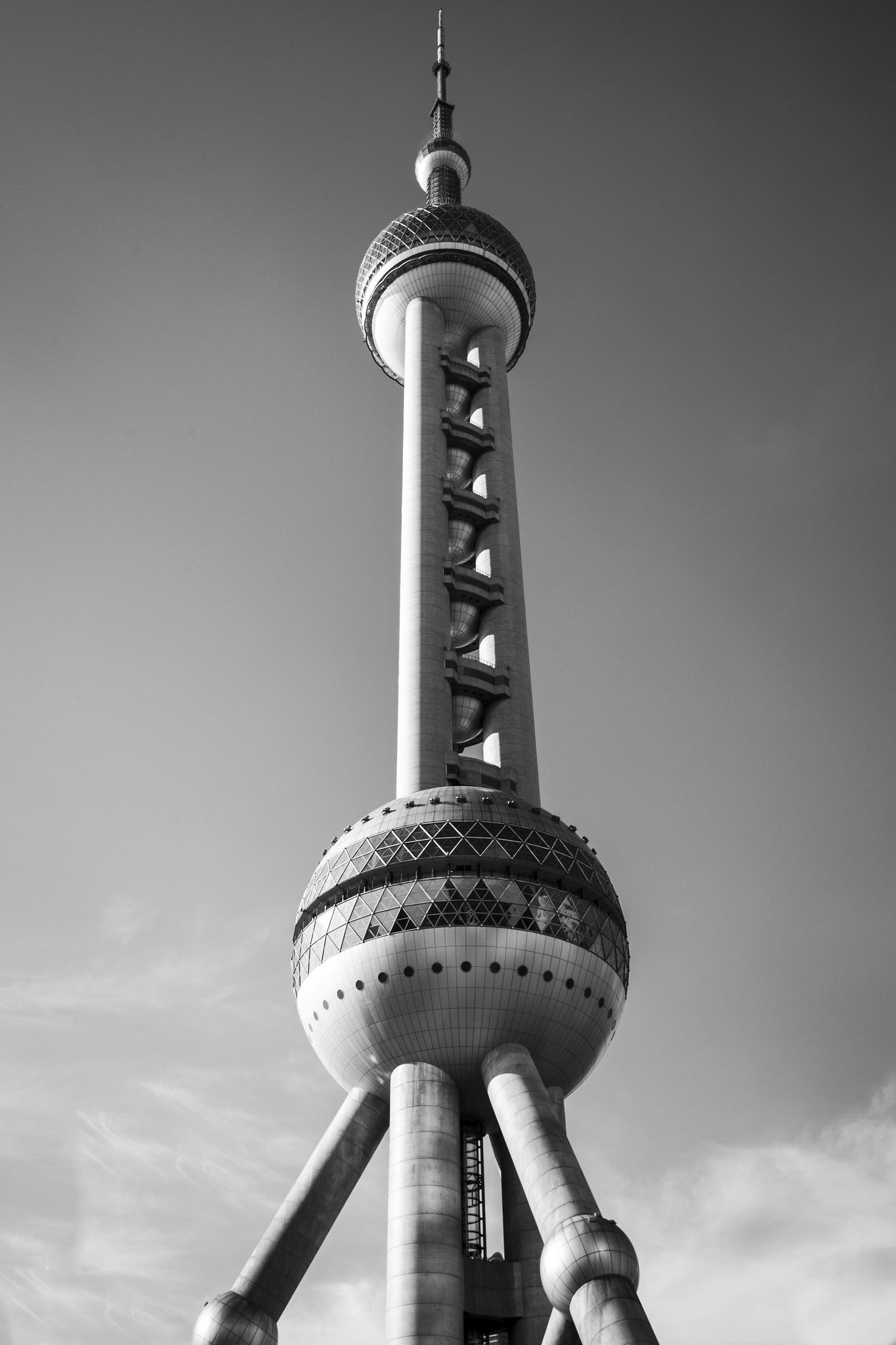 Oriental Pearl Tower, Travels, Tower architecture, Oriental pearls, 1370x2050 HD Handy