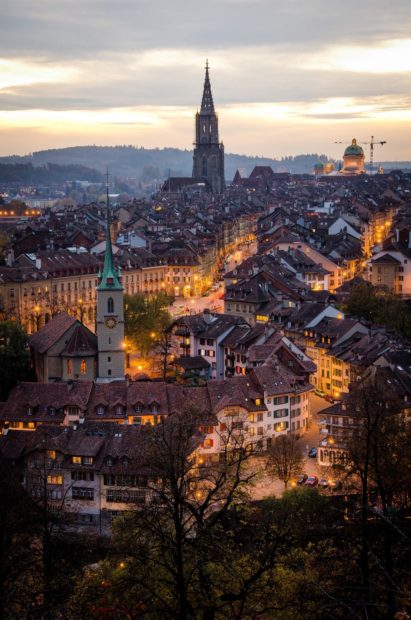 Bern, Switzerland, Historic city, Swiss capital, 1360x2050 HD Handy