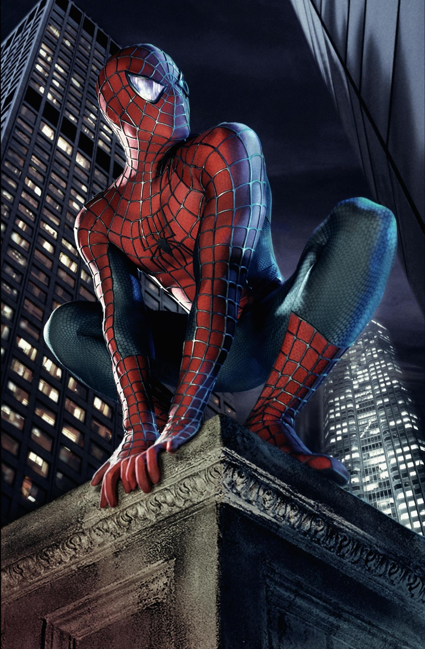Spider-Man uniform, Raimi films, Spider-Man series wiki, Iconic superhero costume, 1640x2500 HD Phone
