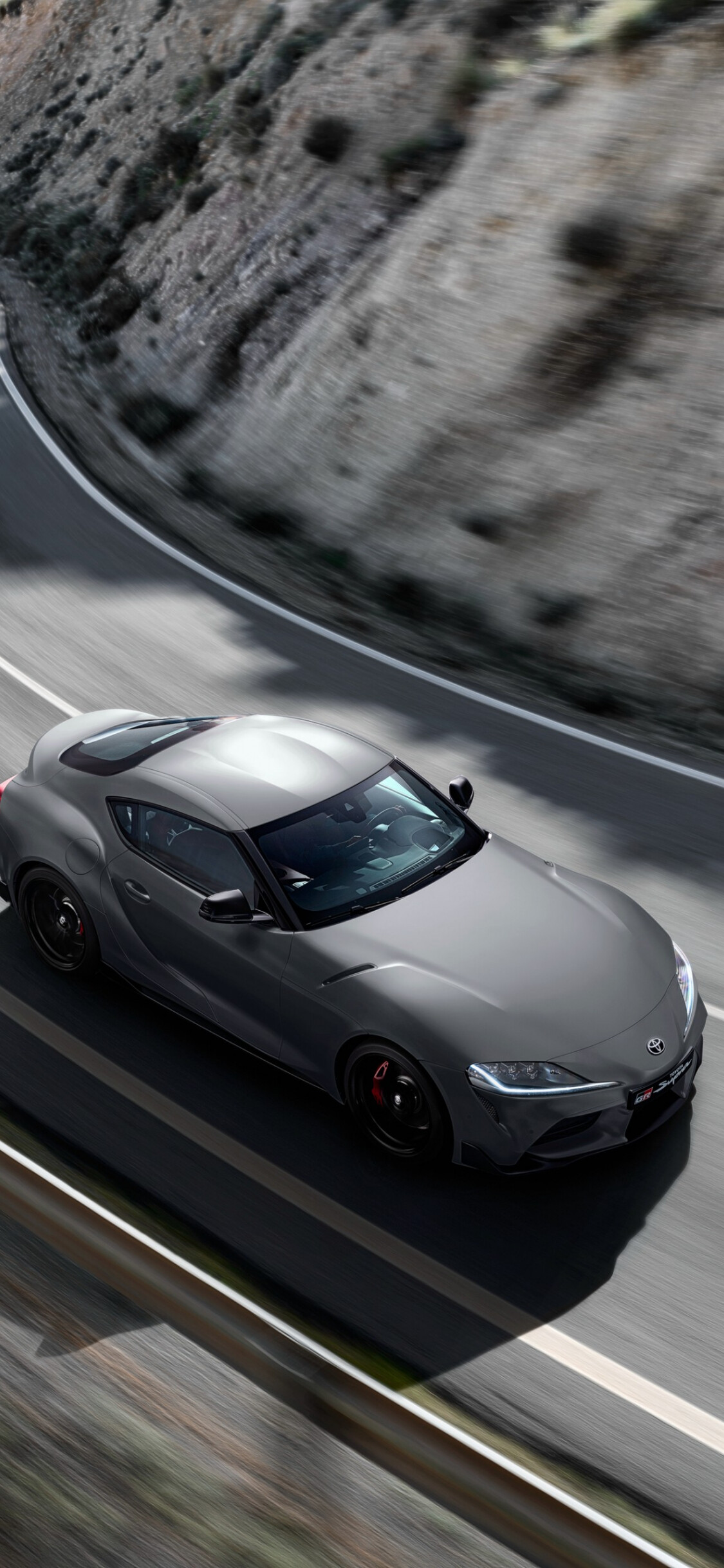 Toyota: One of the largest automobile manufacturers in the world, Supra A90, 2020 Cars. 1130x2440 HD Background.