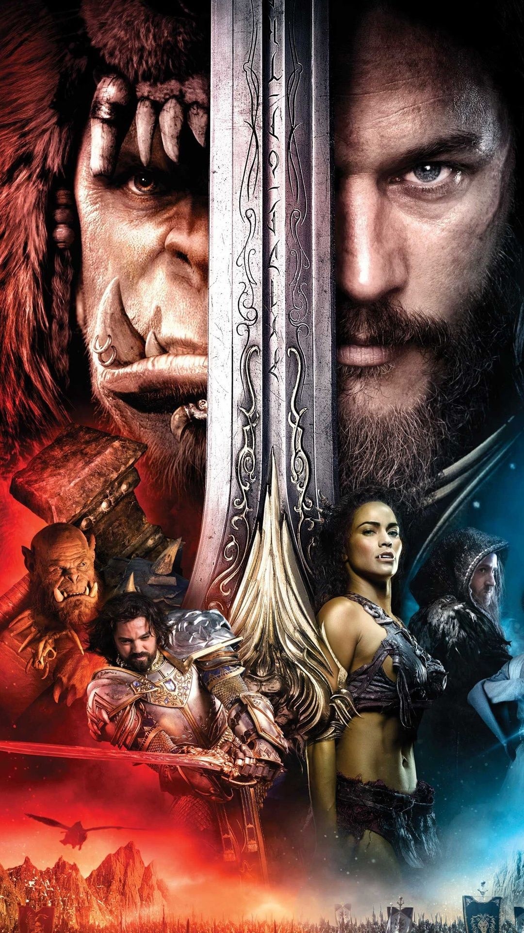 Durotan, Warcraft movie character, Movie backgrounds, 1080x1920 Full HD Handy