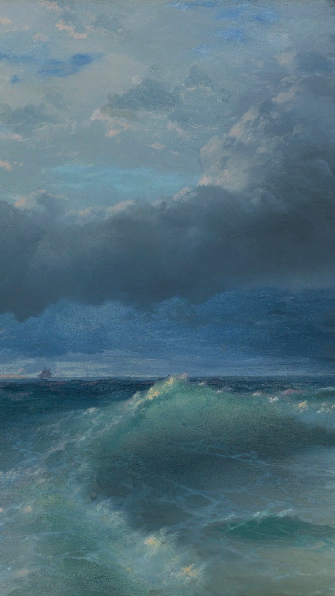 Ivan Aivazovsky, Maritime painting, 24 inches, Nautical representation, 1080x1920 Full HD Handy