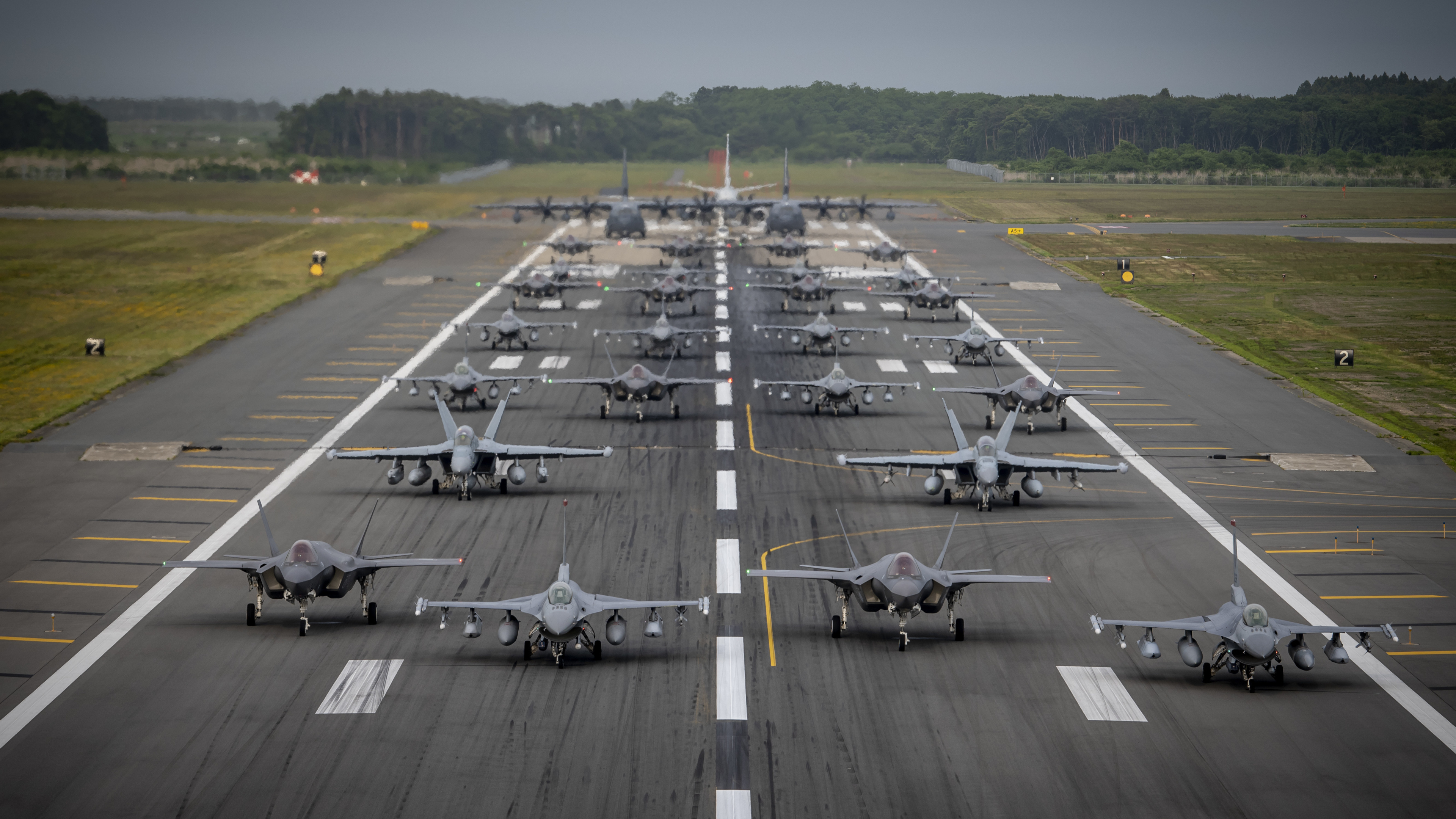 F 16 fighting falcon, F 22 raptor, F a 18 hornet, Lockheed airplane, 3840x2160 4K Desktop