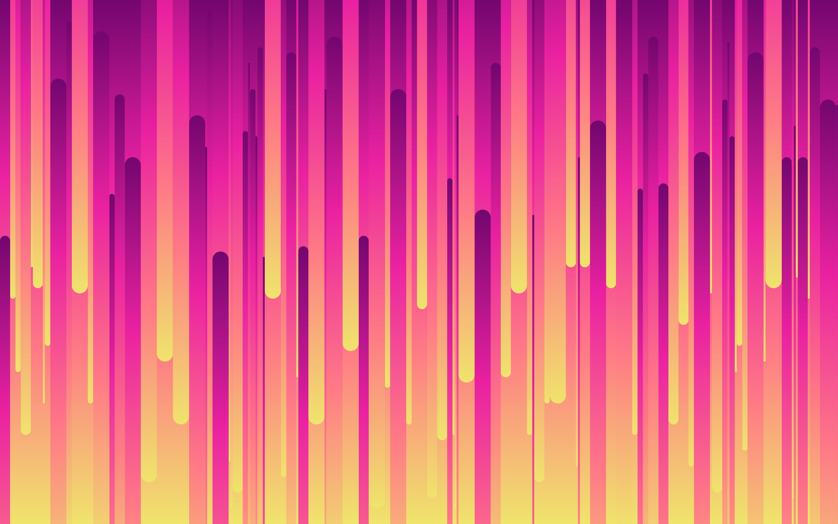 Falling abstract lines, Wallpaper, Dark background, 2880x1800 HD Desktop
