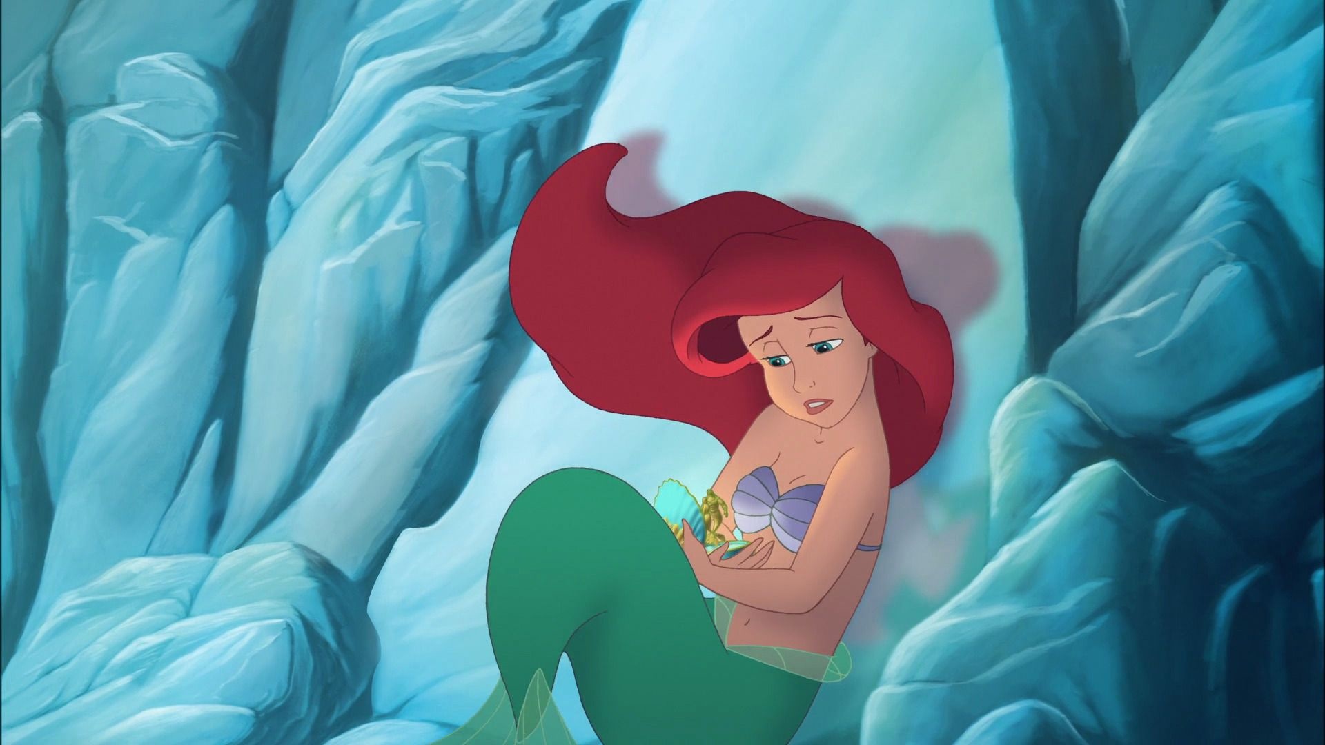 Ariel (The Little Mermaid), Ariel's Beginning 2008, Disney screencaps, Ariel's adventure, 1920x1080 Full HD Desktop