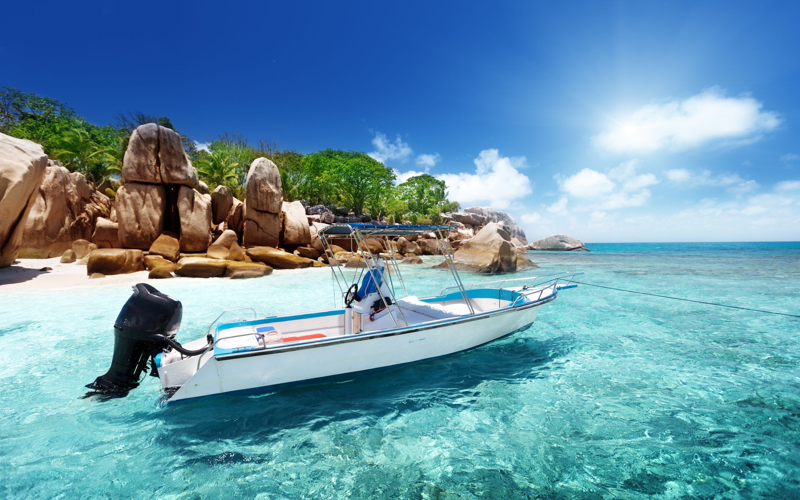 Indian Ocean, Tropical ocean, 4K Ultra HD wallpaper, Beautiful beaches, 2560x1600 HD Desktop