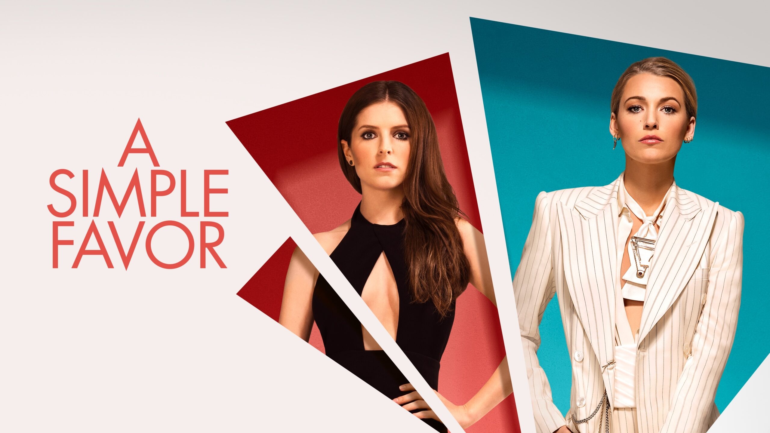A Simple Favor, Jumpcut online review, Compelling thriller, Captivating mystery, 2560x1440 HD Desktop