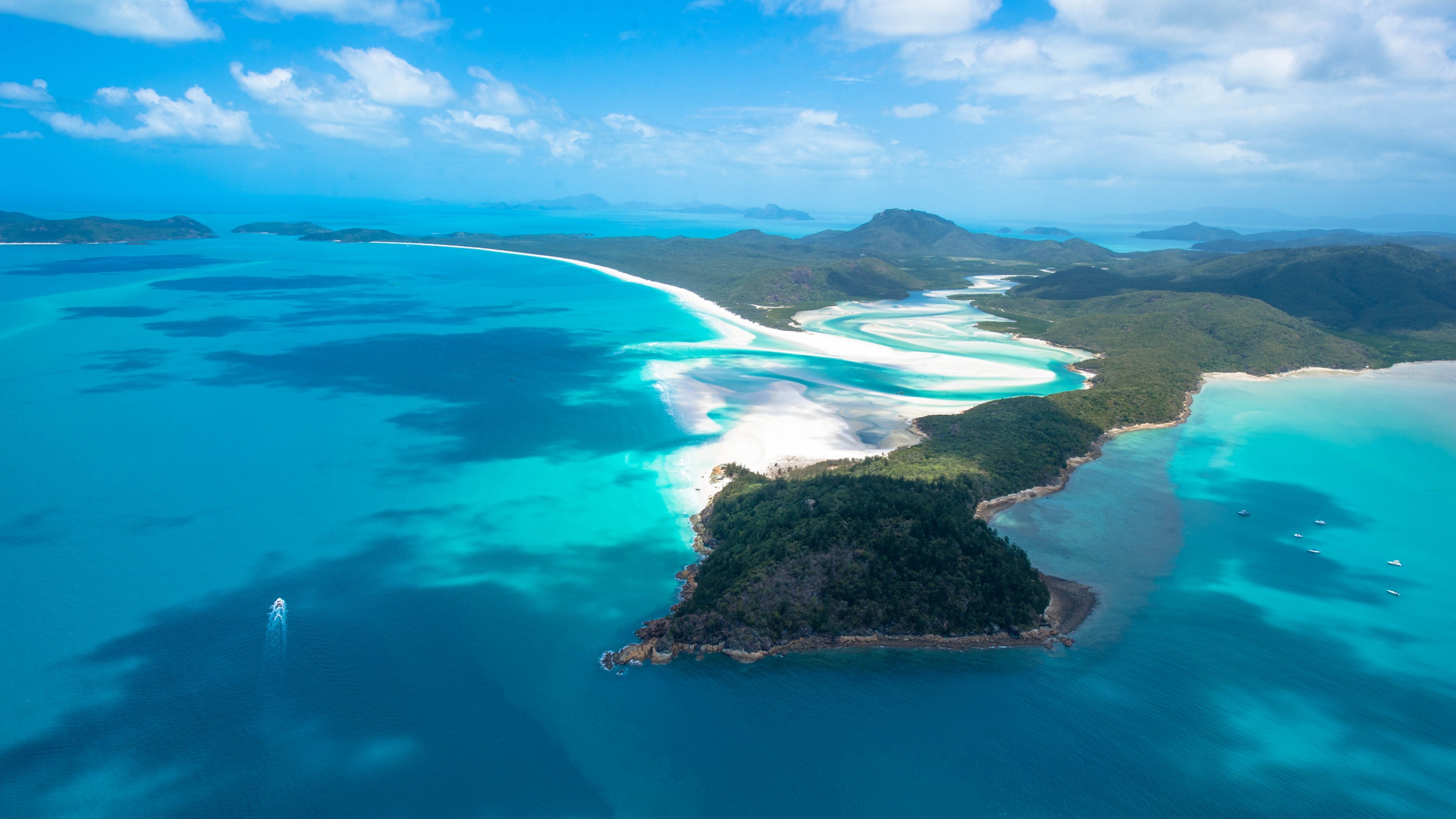 Whitsunday Islands, Best beaches of 2016, Travellers' choice awards, Stunning wallpaper, 3840x2160 4K Desktop