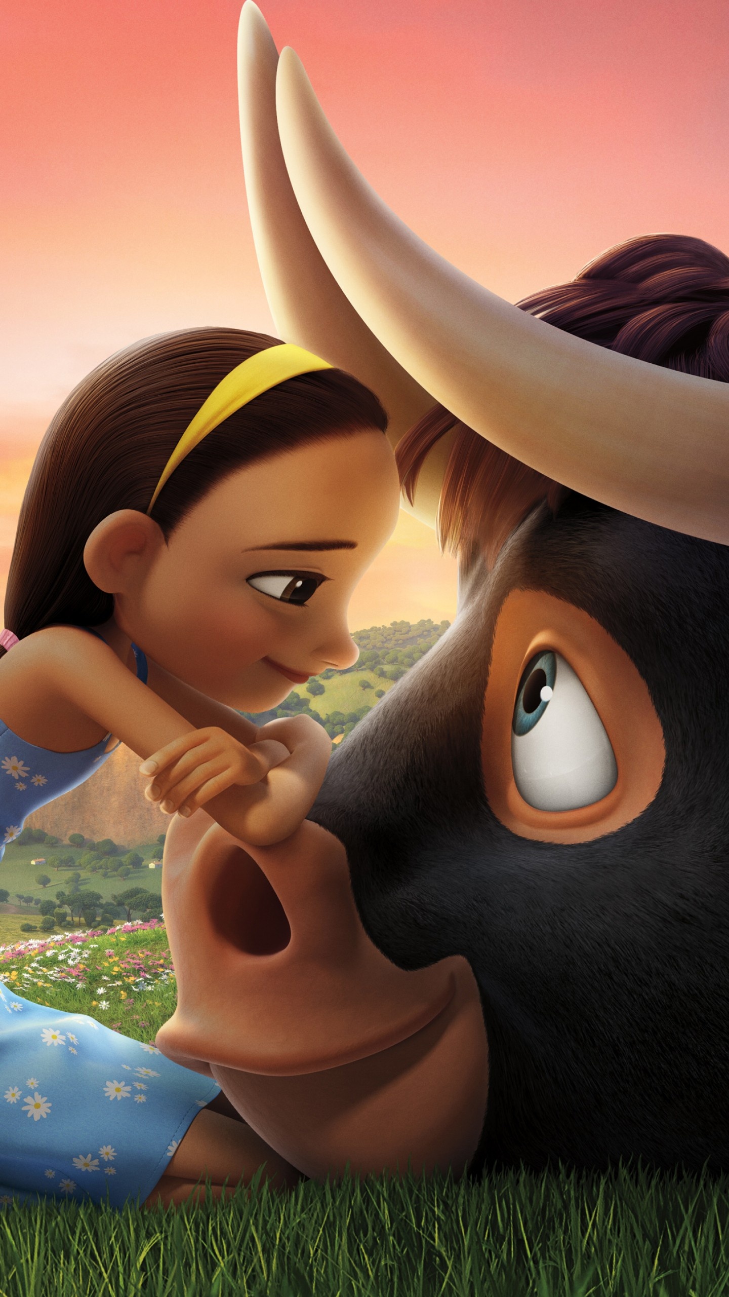 Ferdinand animation, Comedy-drama, Friendship and acceptance, Hilarious moments, 1440x2560 HD Handy