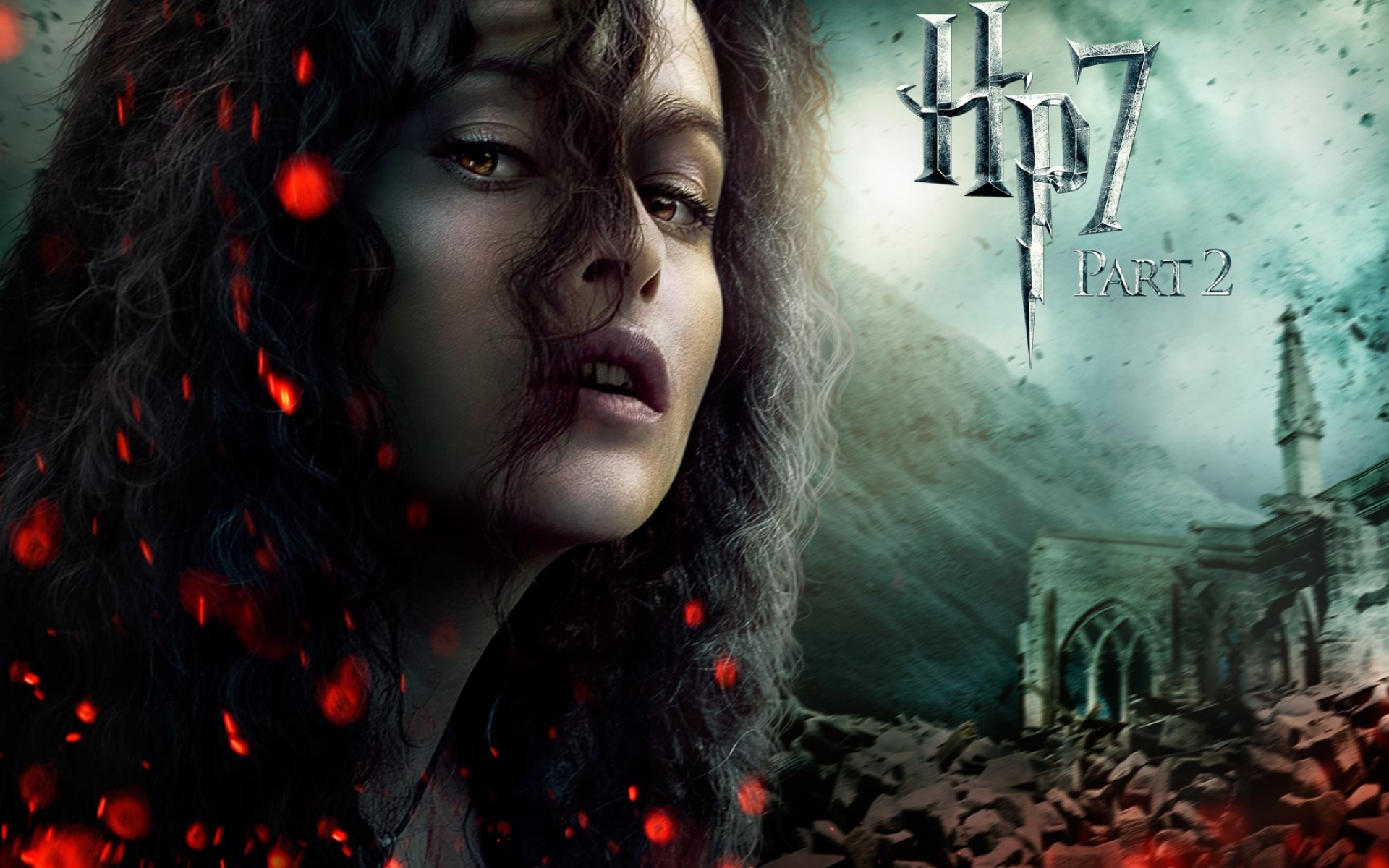 Bellatrix Lestrange, Official wallpapers, Deathly Hallows Part II, 1920x1200 HD Desktop
