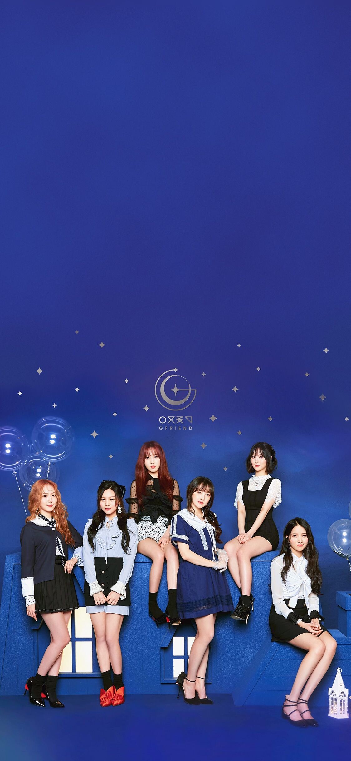 GFriend: Presentation of the fourth EP, The Awakening with the leading single "Fingertip". 1130x2440 HD Background.