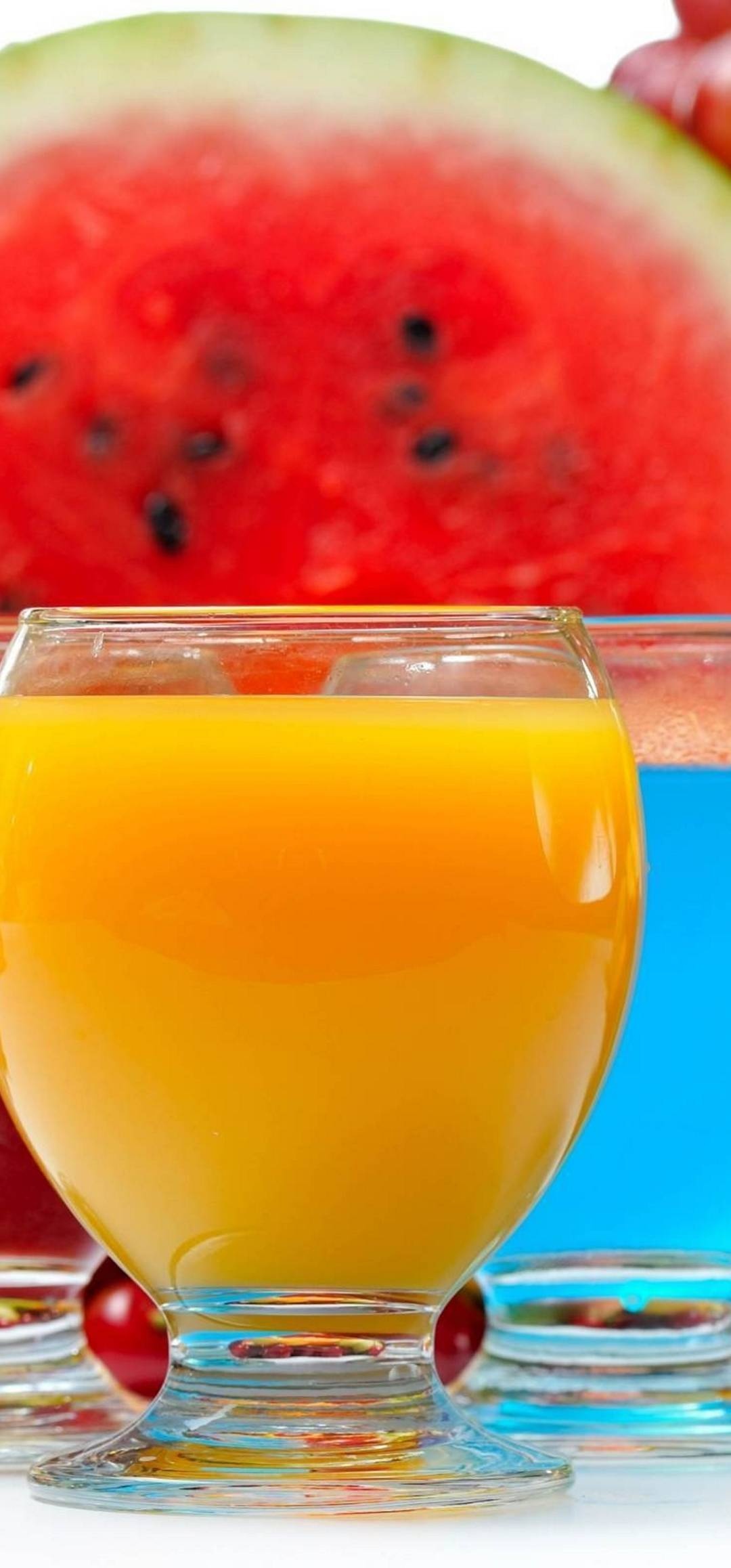 Mango juice, Tropical flavor, Exotic drink, Refreshing sip, 1080x2320 HD Handy