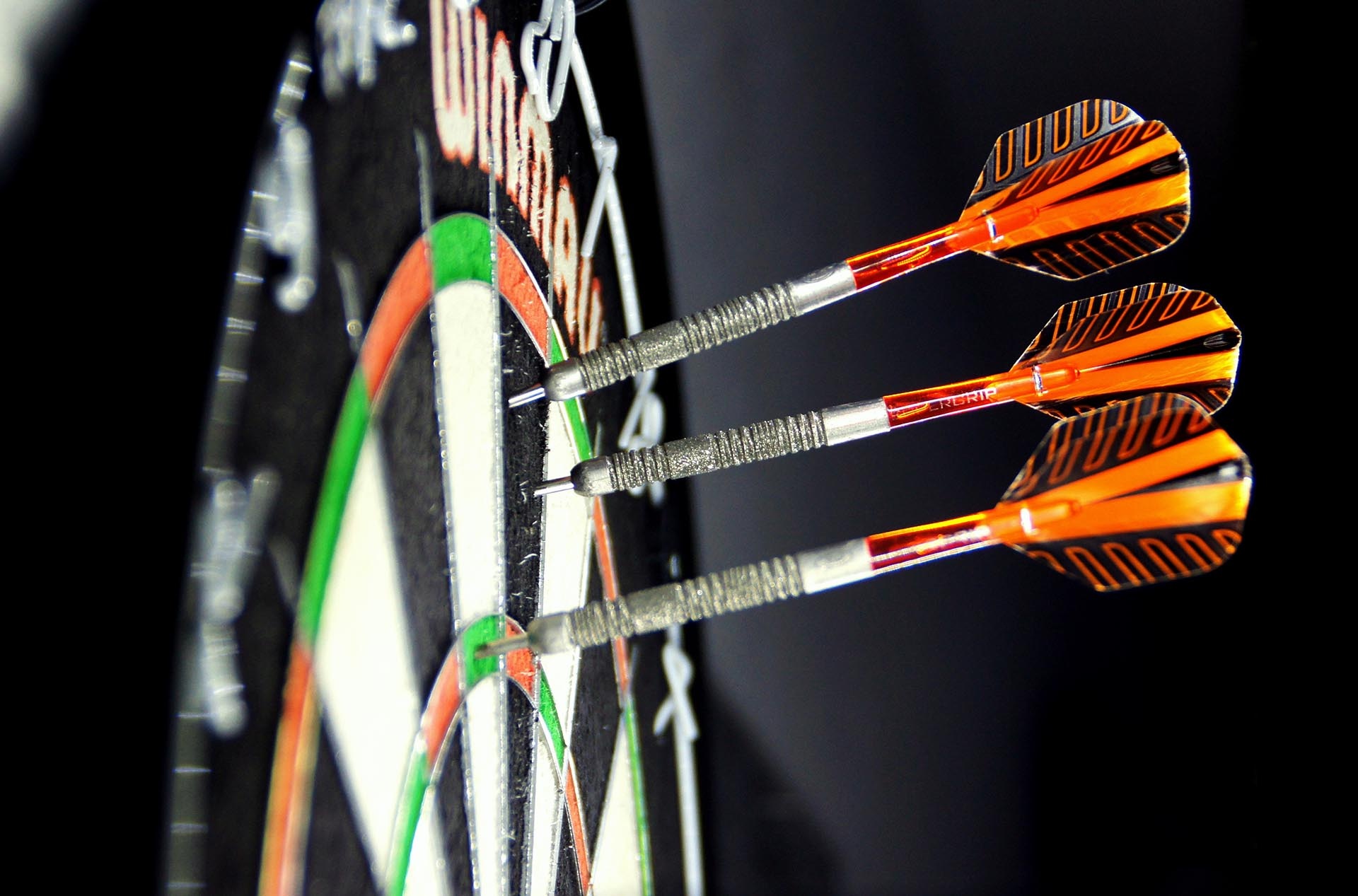 Darts: The board, Scoring system, Throwing a small dart onto different parts. 1920x1270 HD Wallpaper.
